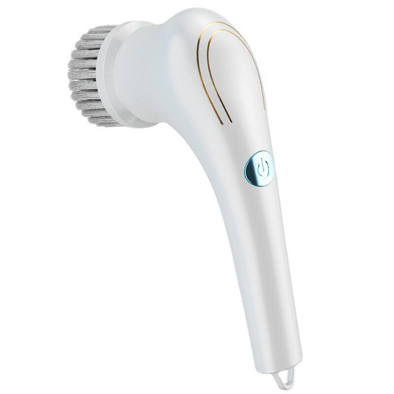 Electric Cleaning Brush Scrub Cleaning Brush With 5 Replaceable Brush Heads