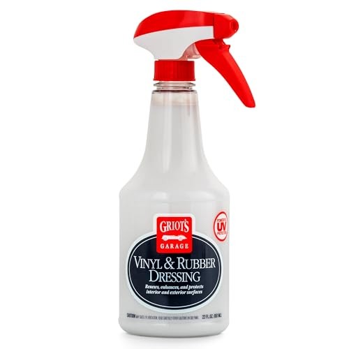 Vinyl and Rubber Dressing for Car Detailing, Exterior and Interior 22 Ounce