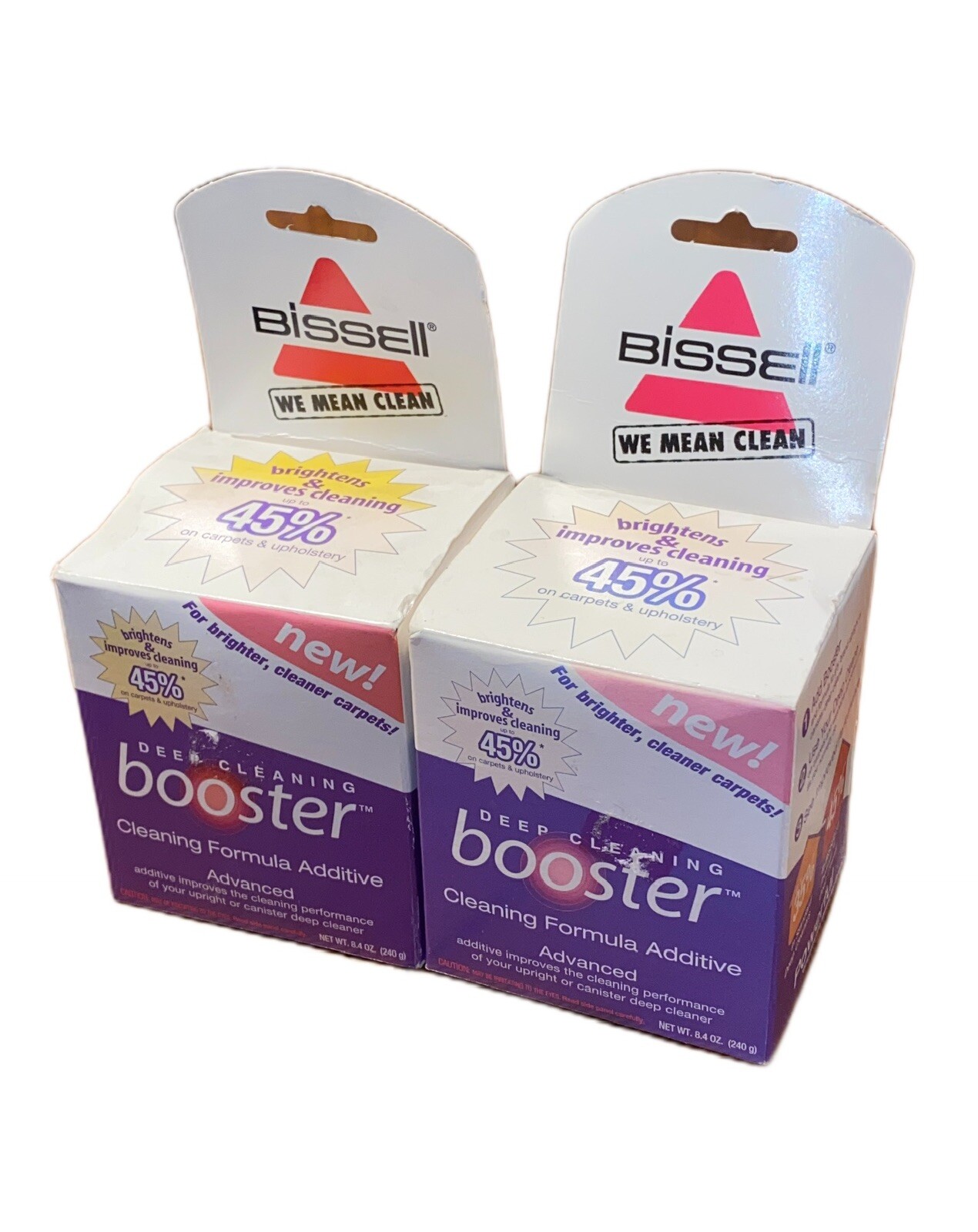 Bissell Deep Cleaning Booster Additive #0800 New Old Stock Discontinued Lot Of 2