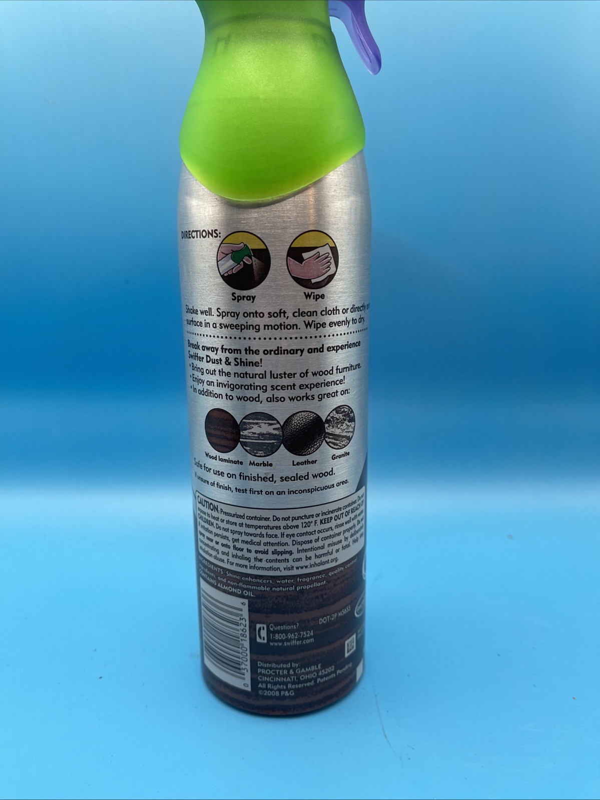 Swiffer Dust & Shine Furniture Spray Lavender Vanilla Discontinued Clean Shine