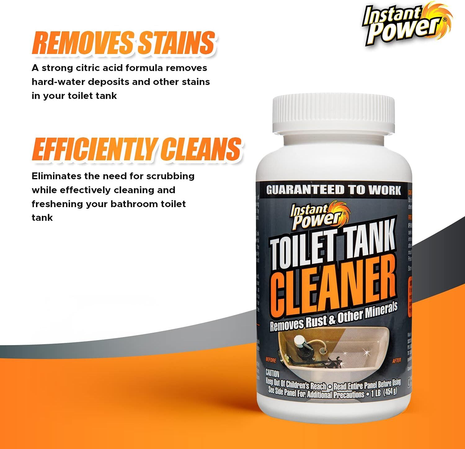 Toilet Tank Cleaner – Bathroom Toilet Cleaning Powder, Removes Rust and Other Mi