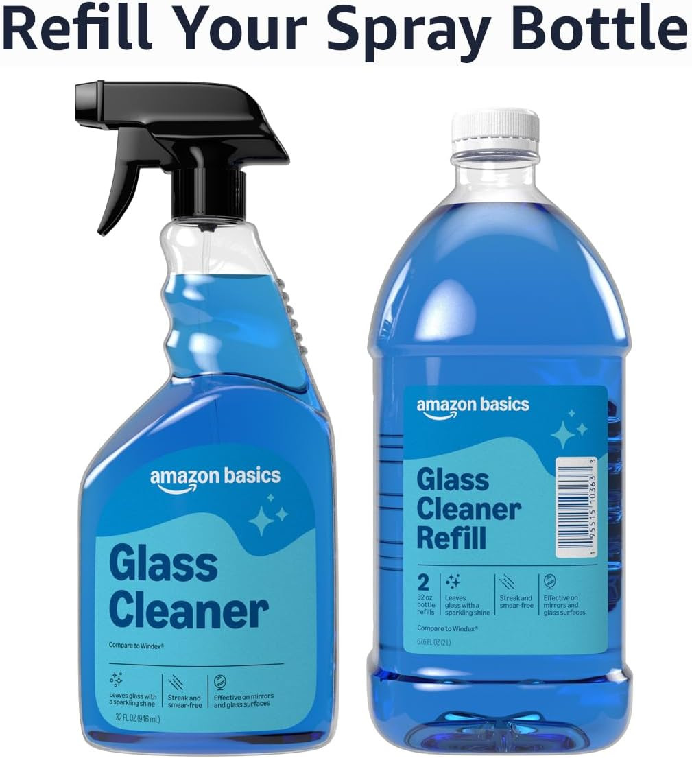 Glass Cleaner Refill 67.6 Fl Oz, Pack of 1