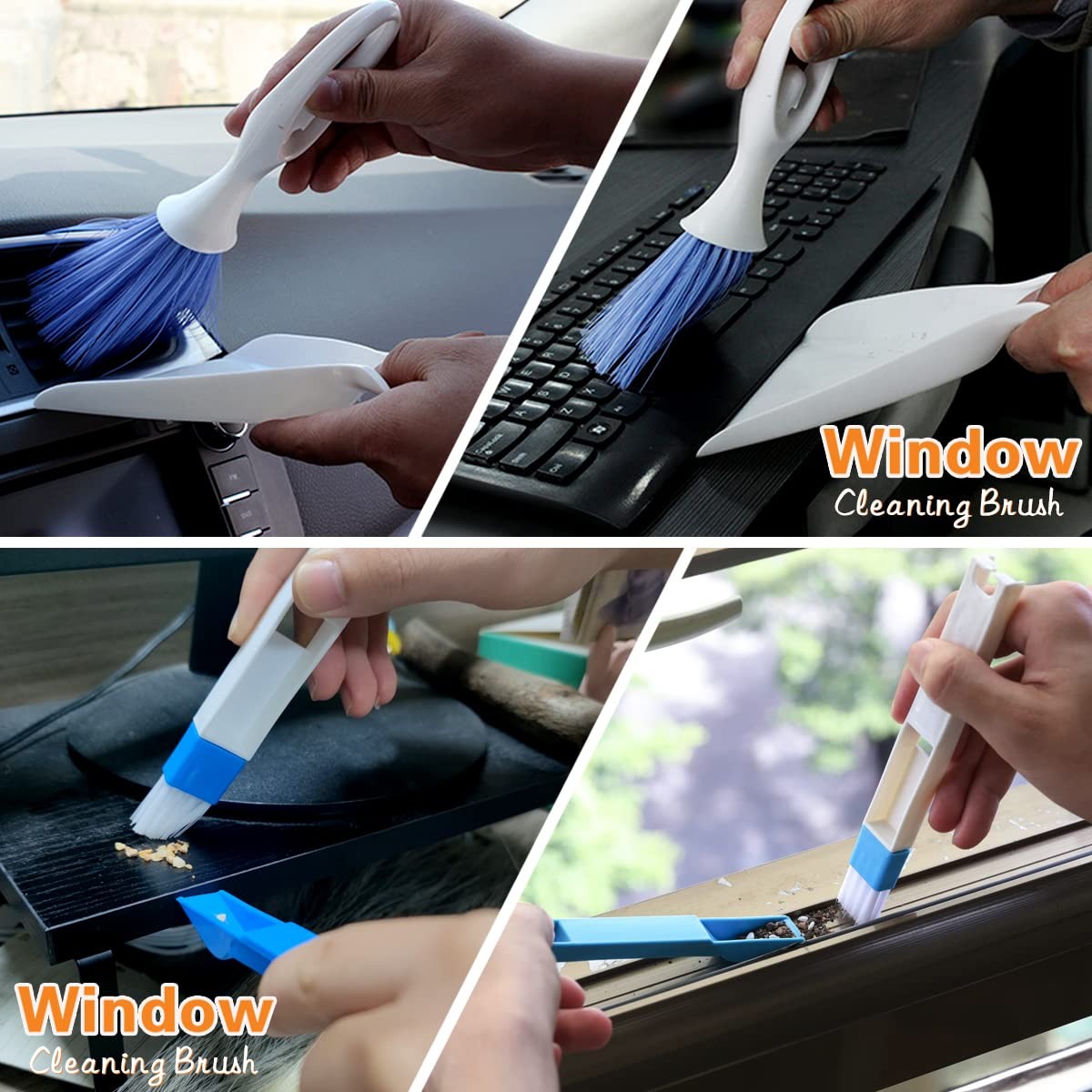 10 Pcs Venetian Window Blind Cleaner Duster Tool Set Mini Blind Cleaner Duster B