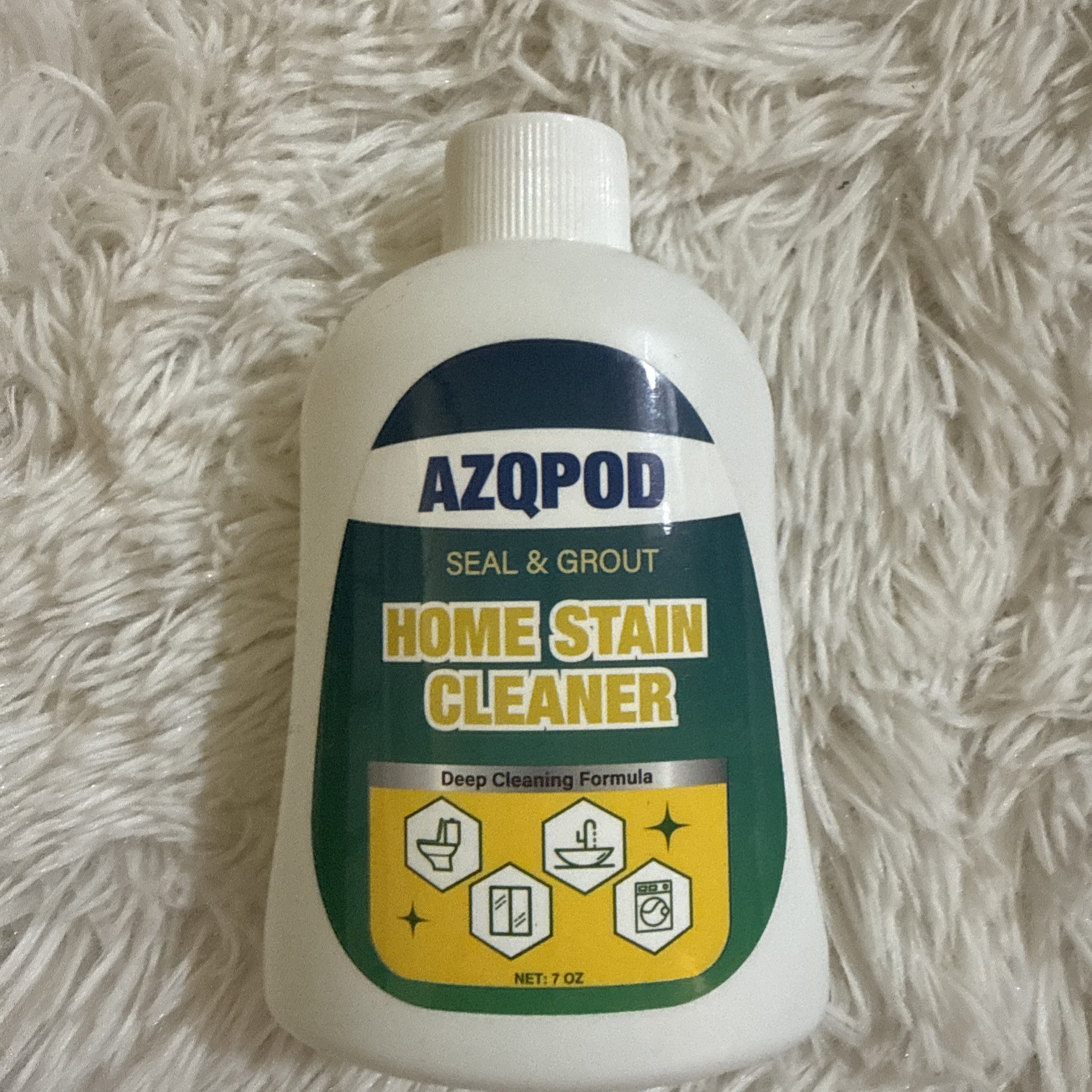 Azqpod Seal and Grout Home Stain Cleaner Deep Cleaning Formula 7 oz New