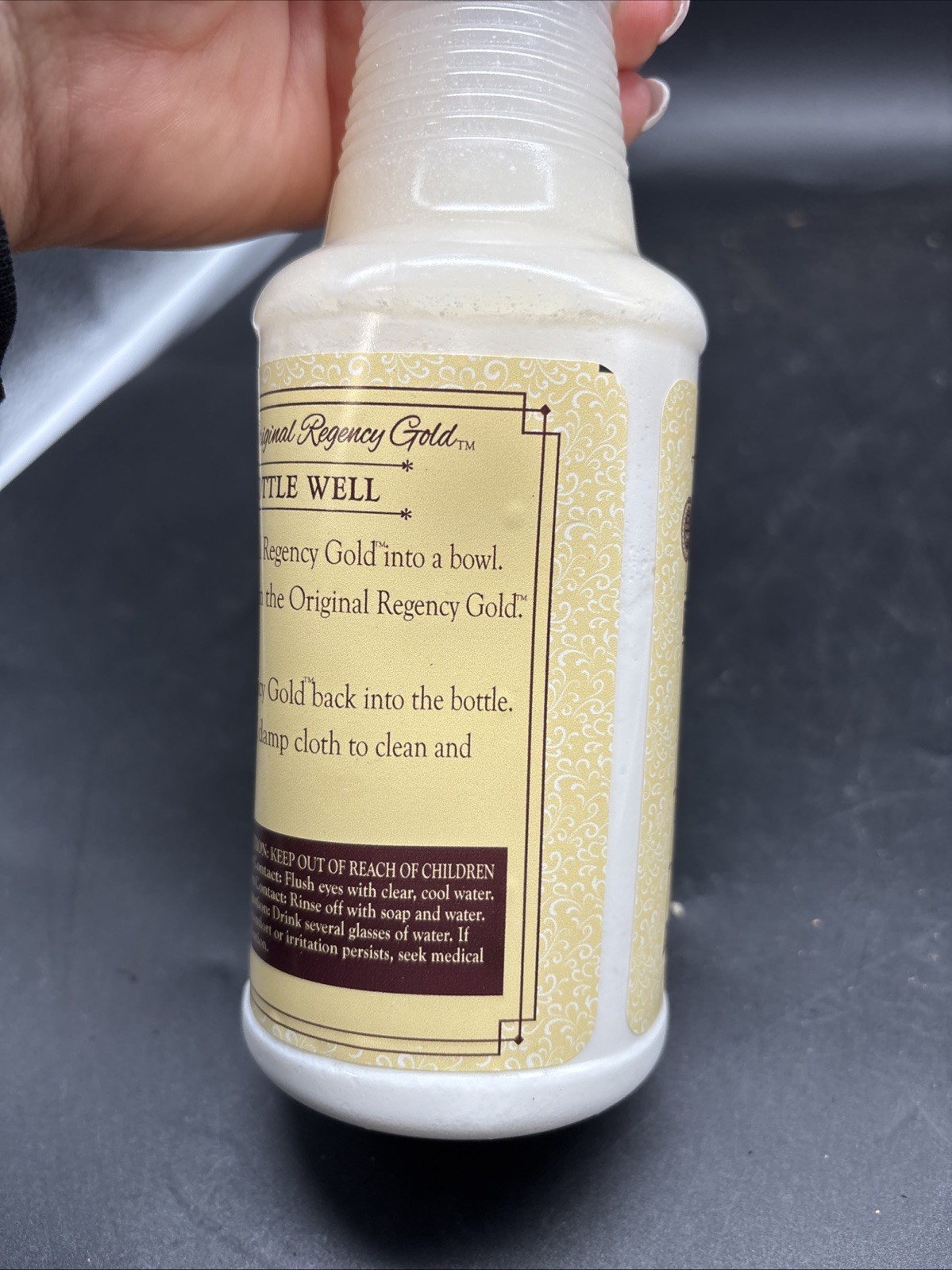 NEW & SEALED Original Regency Gold Professional Restorative Wood Polish 16.9oz