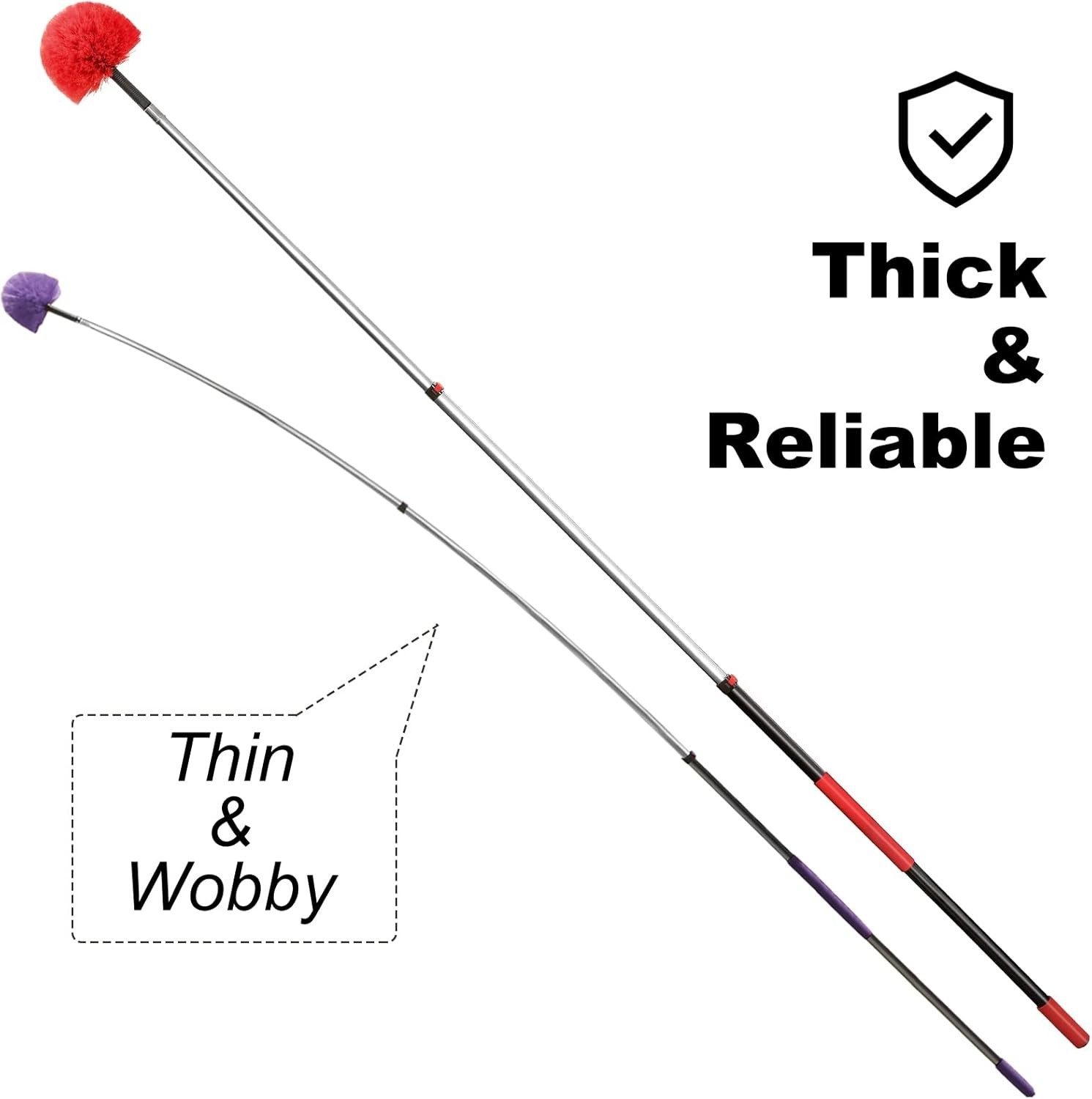 High Dusting Kit with Telescopic Pole
