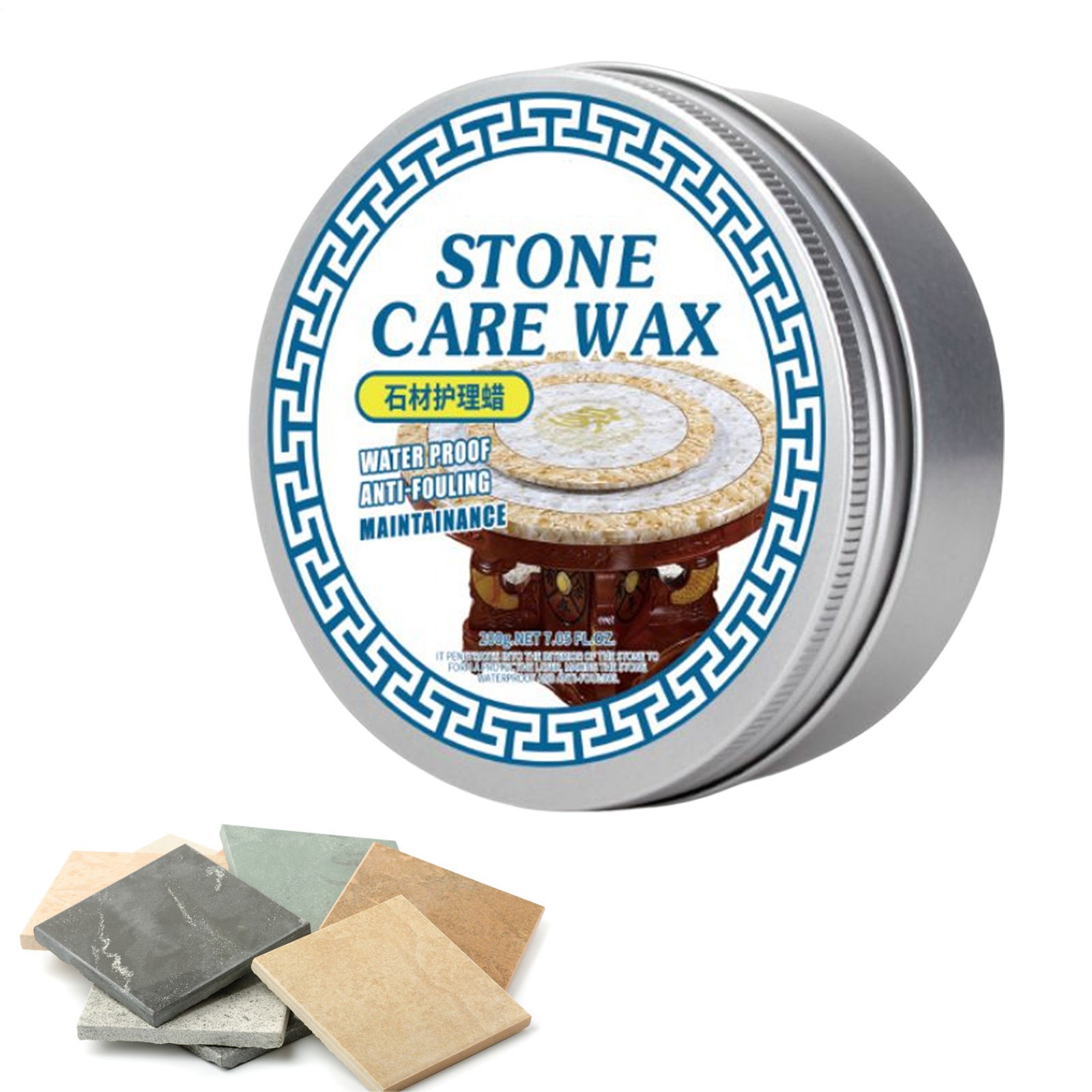 Stone Wax Polish 200g Stone Maintenance Wax Stone Restoration Wax Stone Care Wax