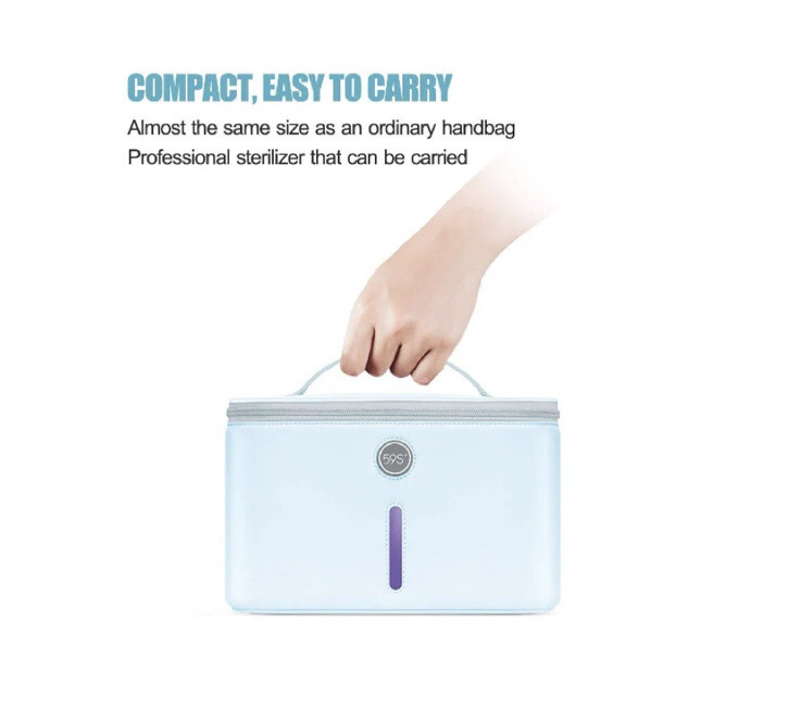 59S Pro Sterilizing Bag SZD24-P55Y, UVC SANITIZER Kills Germs & Bacteria