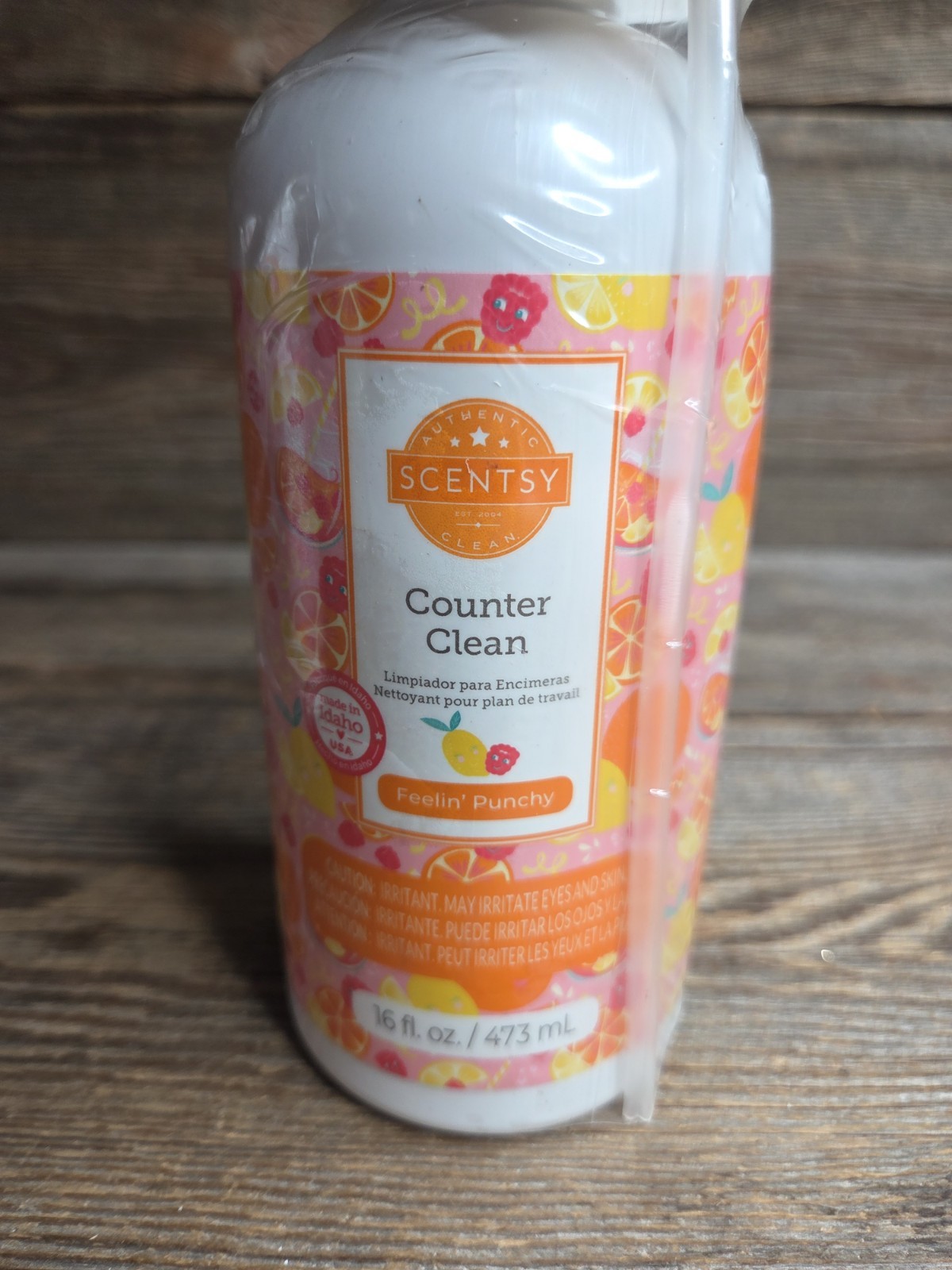 Scentsy Counter Cleaner Spray 16 fl oz- Cloudberry Dreams/Feelin’ Punchy New (2)