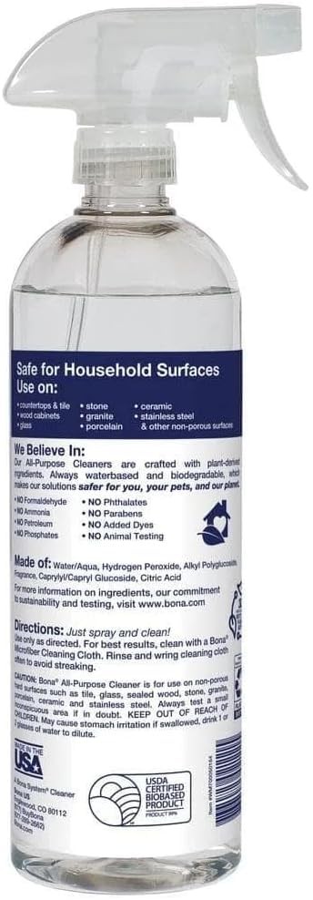 Bona All-Purpose Cleaner – Lavender White Tea Scent – 24 24 Fl Oz (Pack of 1)