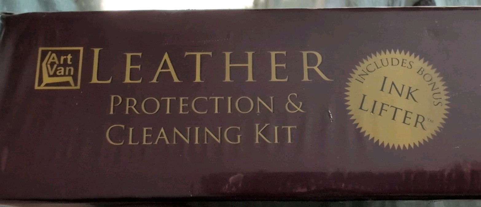 Art Van Leather Protection & Cleaning Kit NEW SEALED Discontinued Product!