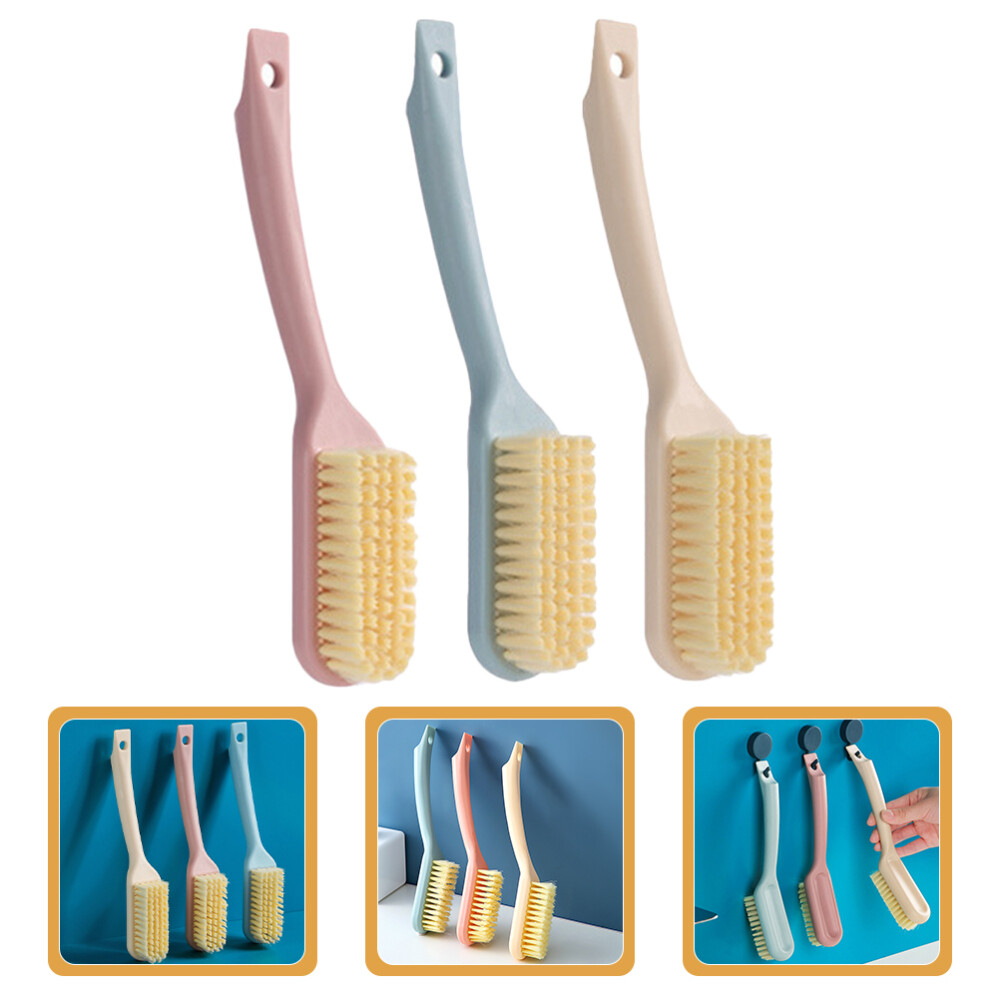 3PCS Shoe Brush Shoe Cleaning Brushes Scrub Brushes Multipurpose Brushes