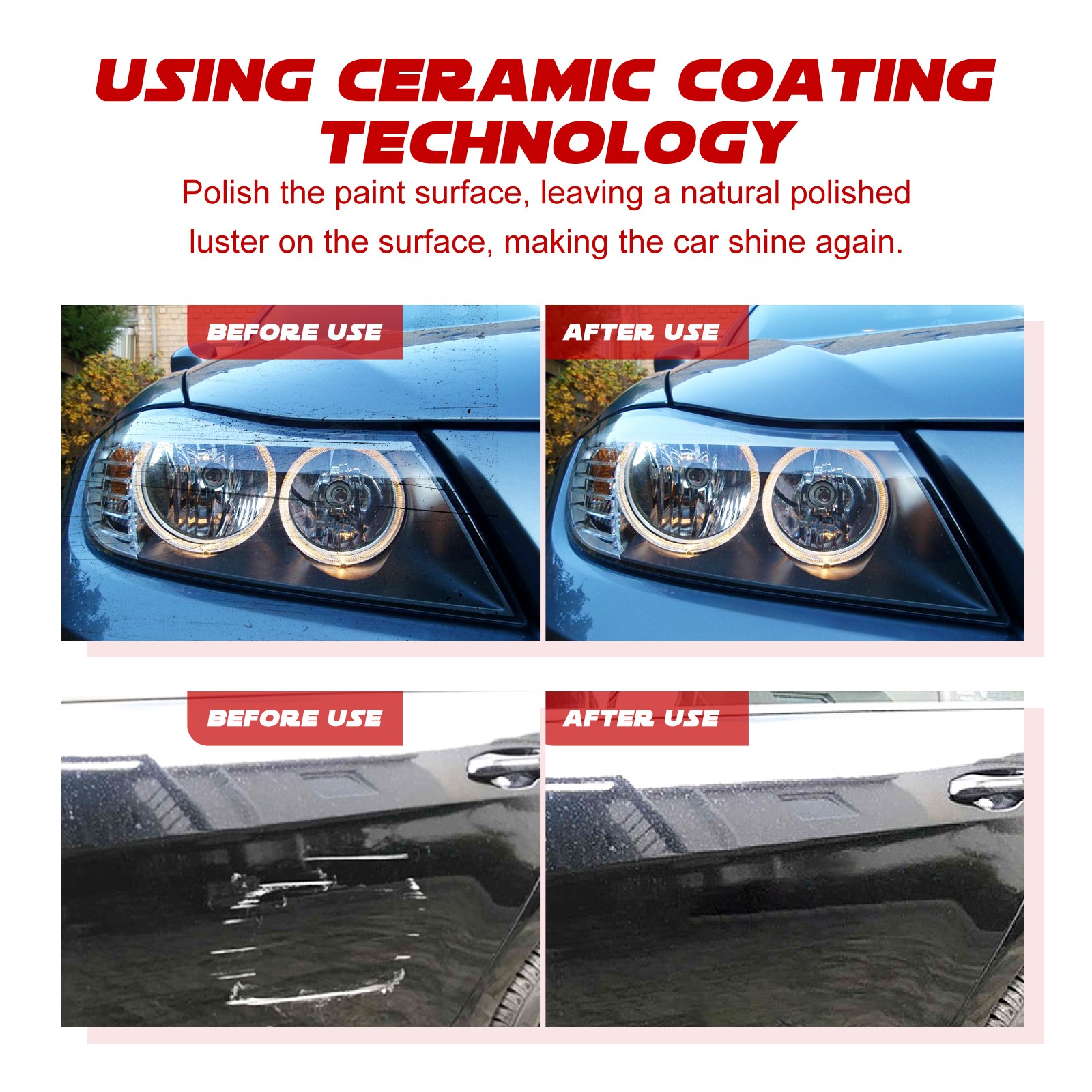 Nano Fix Spray – Car Coating Agent Paint Maintenance Crystal Wax Seal 🧼