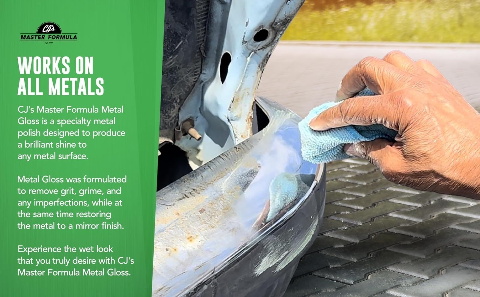 Original Master Formula Metal Gloss and Sealer Gloss Detail Polish and Sealer –