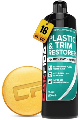 Plastic Restorer for Cars – Refreshes Faded Plastic, Plastic Restorer – 16 oz