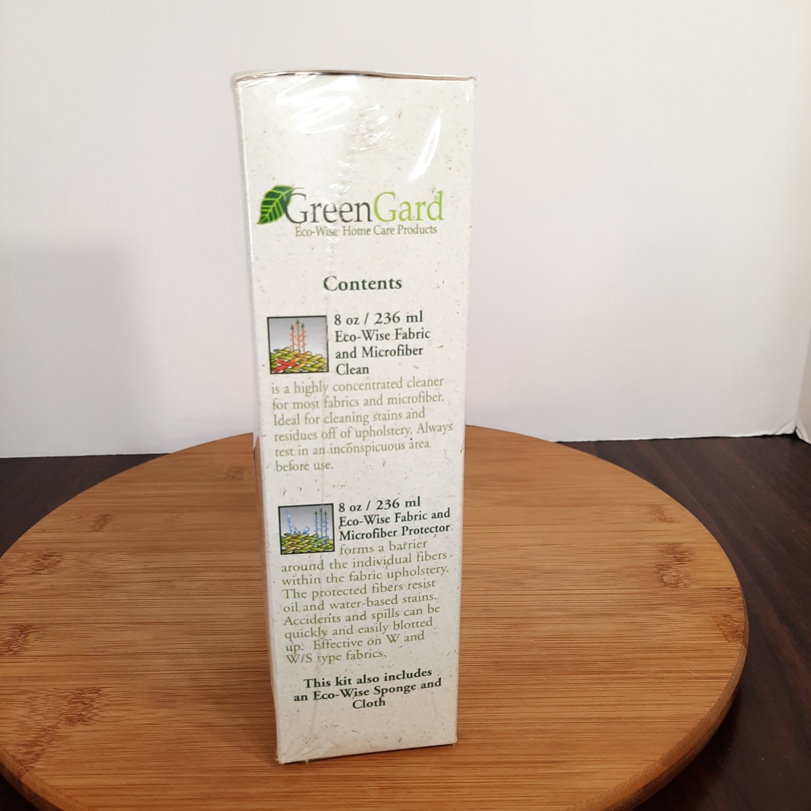 Green Gard Eco-Wise Home Care Furniture Fabric & Microfiber Cleaner NEW