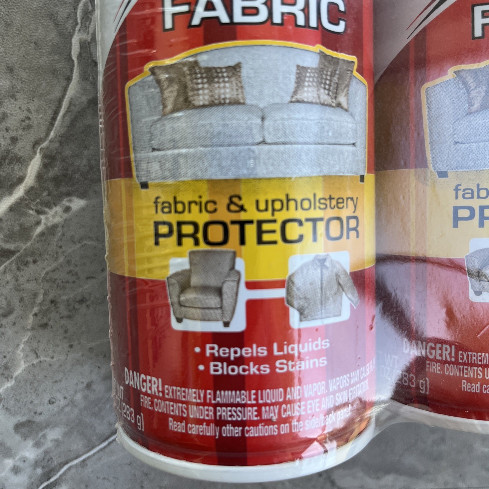 Scotchgard original Discontinued Fabric Upholstery Protector 2 Cans 10 oz ea NEW
