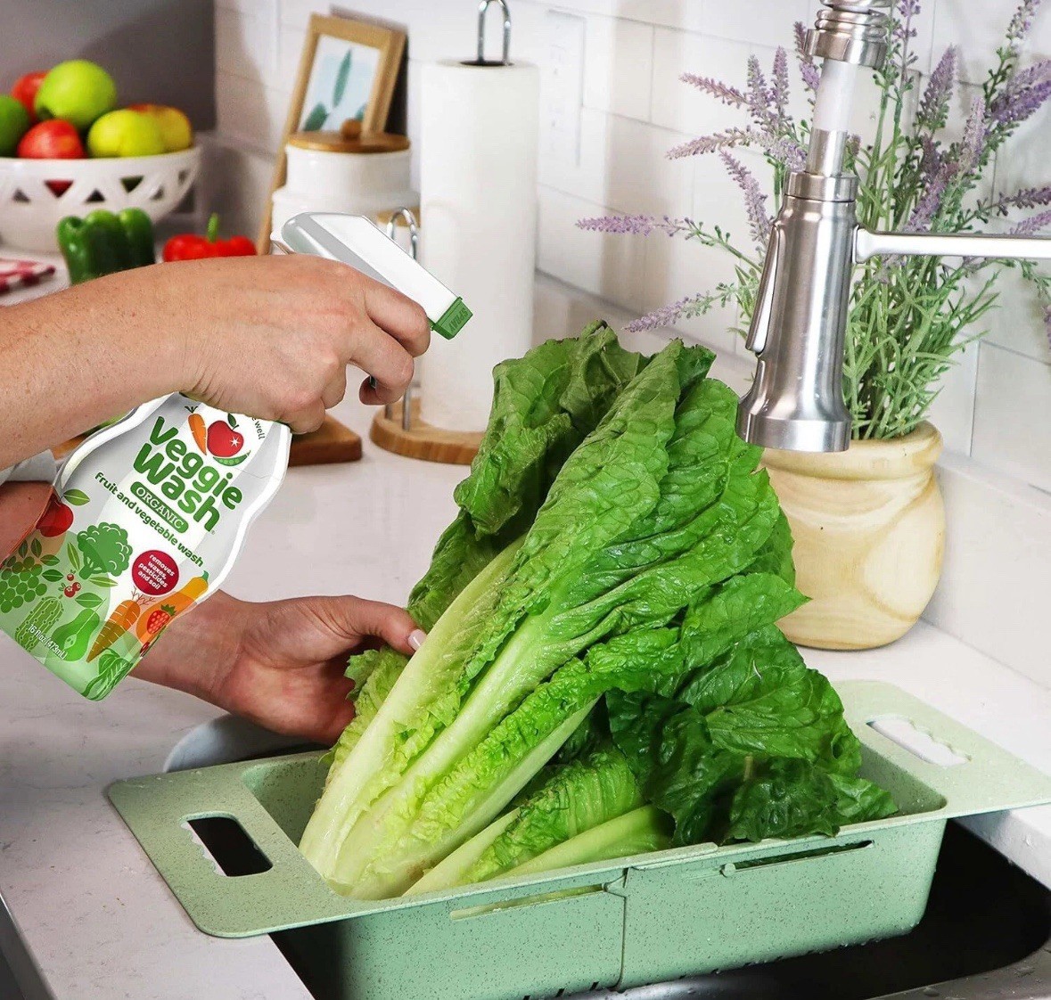 Veggie Wash Certified Organic Fruit and Vegetable Cleaner Pack of 3 16 Fl Oz