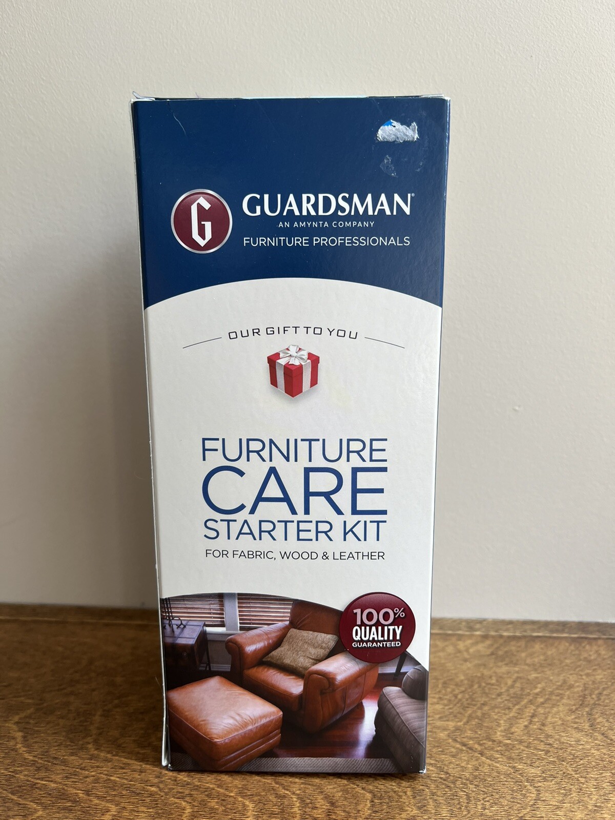 Guardsman – Furniture Care Starter Kit – for fabric, wood & leather – New