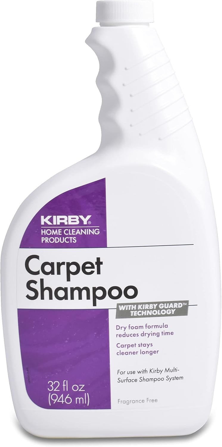 Kirby Shampoo & Stain Carpet Shampoo-Rug Remover & Odor Eliminator