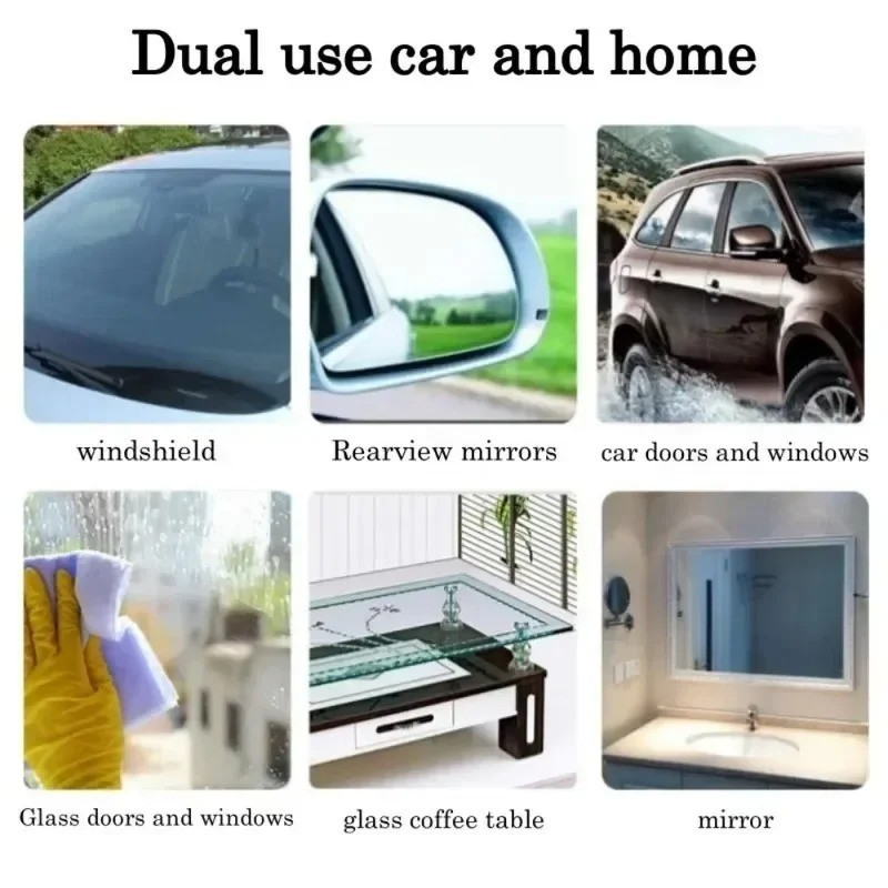 Car Windshield Washer Tablets 40Pcs Car Glass Wiper Fluid Concentrated Clean Tab