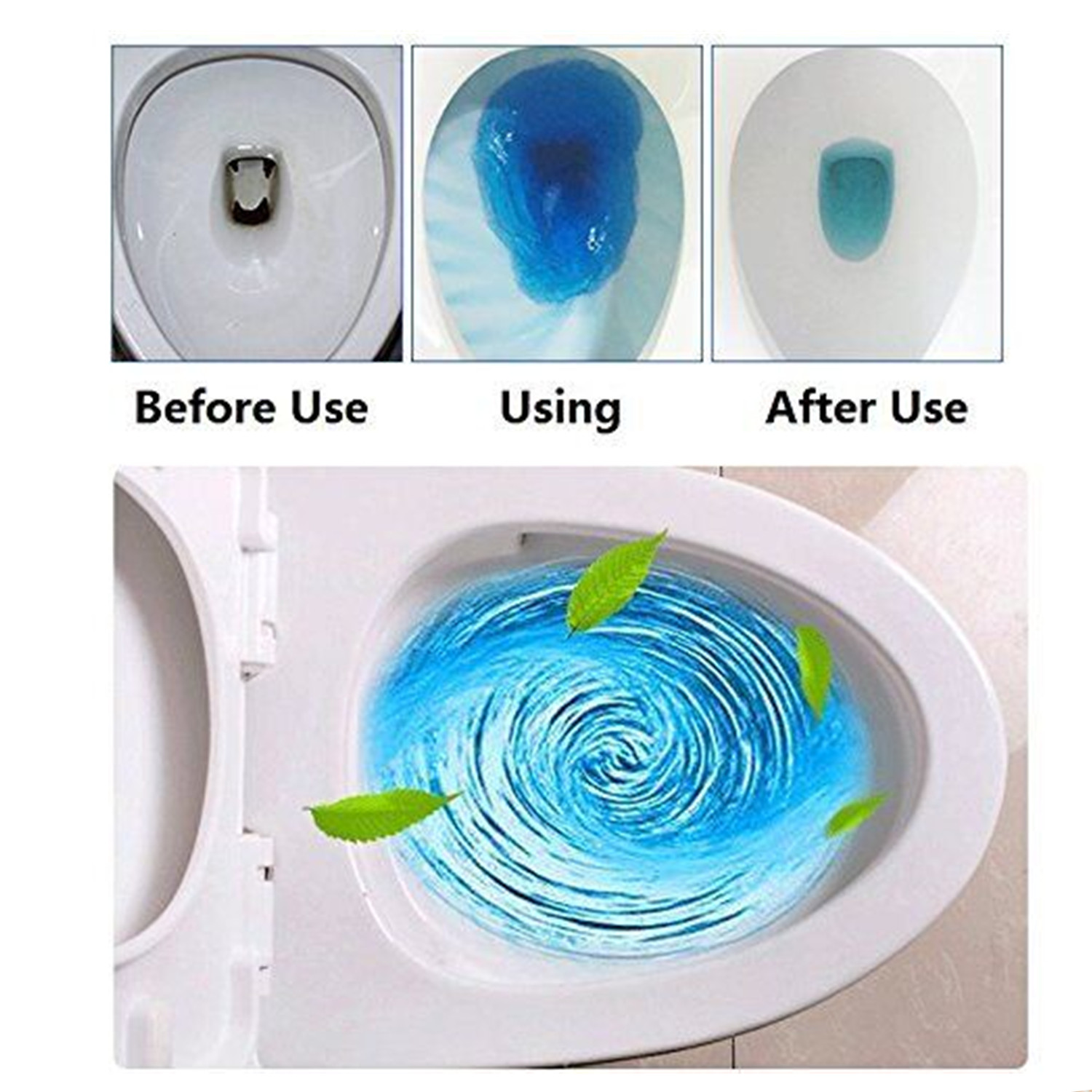 72 Tabs Homenite Automatic Toilet Bowl Cleaner Bleaches & Blue (Total 18 Pks)