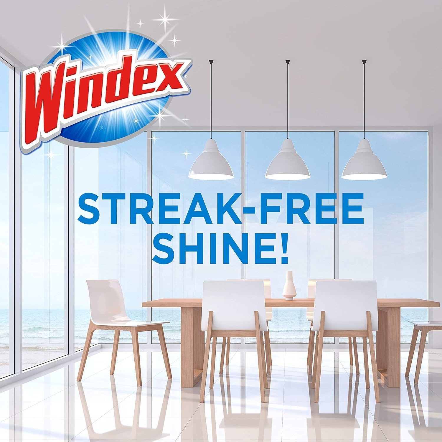 38 Biodegradable Glass Cleaning Wipes – Streak-Free Shine & Scent