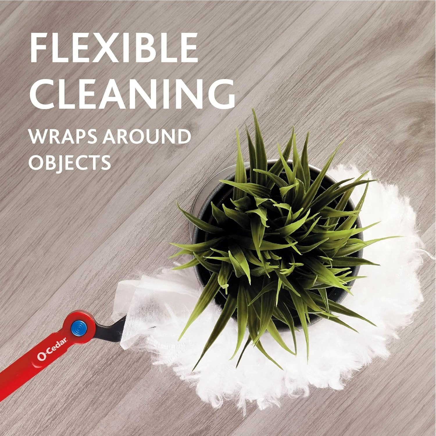 O-Cedar Flex & Catch Heavy Duty Dusting Kit with 3 Disposable Duster Refills | E