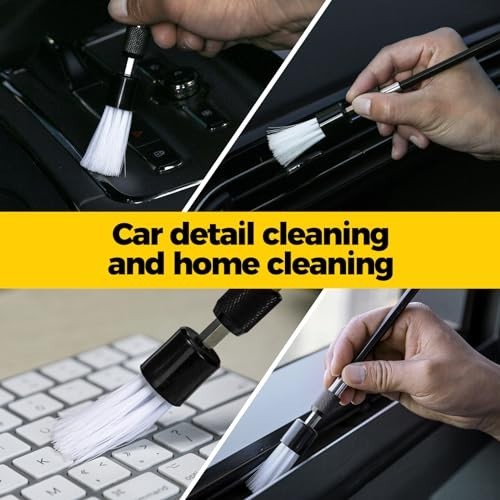 7Pc Drill Brush Set Car Detailing Kit Power Scrubber for Bathroom, Carpet, Tile