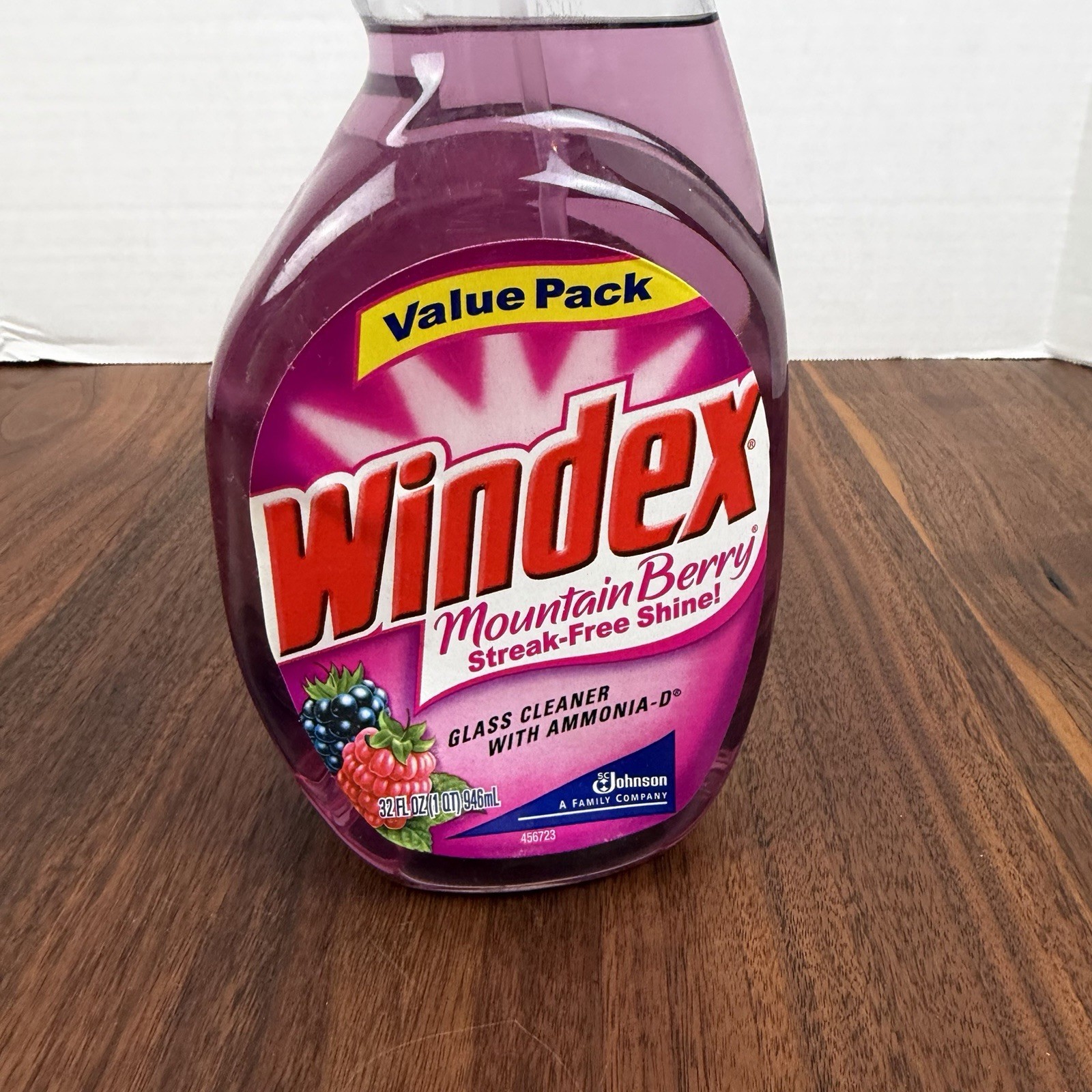 Windex Multi-Surface Cleaner Mountain Berry Scent 32 Fl Oz Discontinued w Amonia