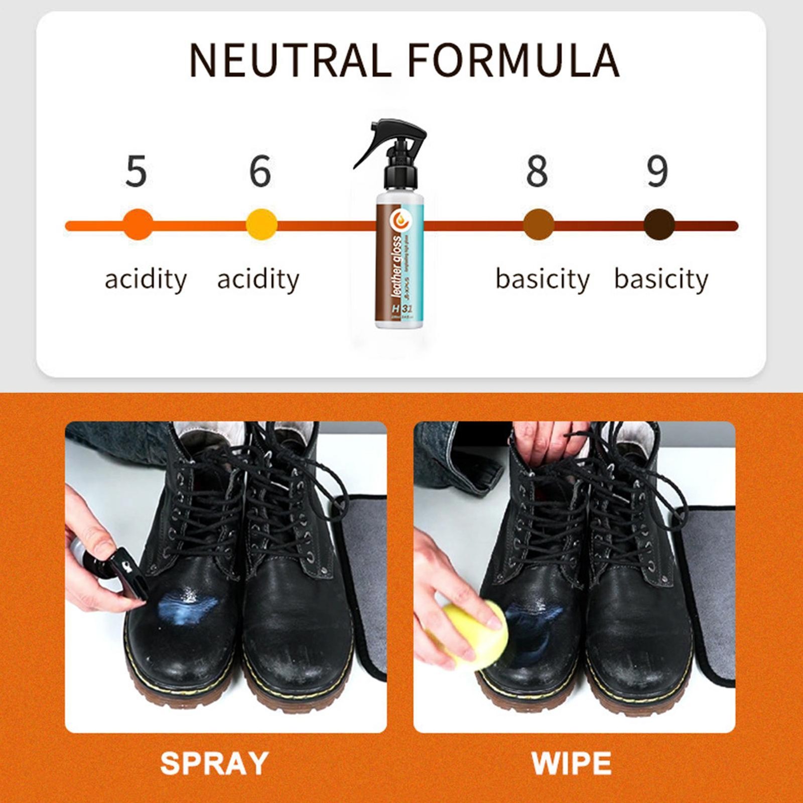 Leather Gloss Leather Conditioner For Leather Furniture & Car Seats 3.4 OZ