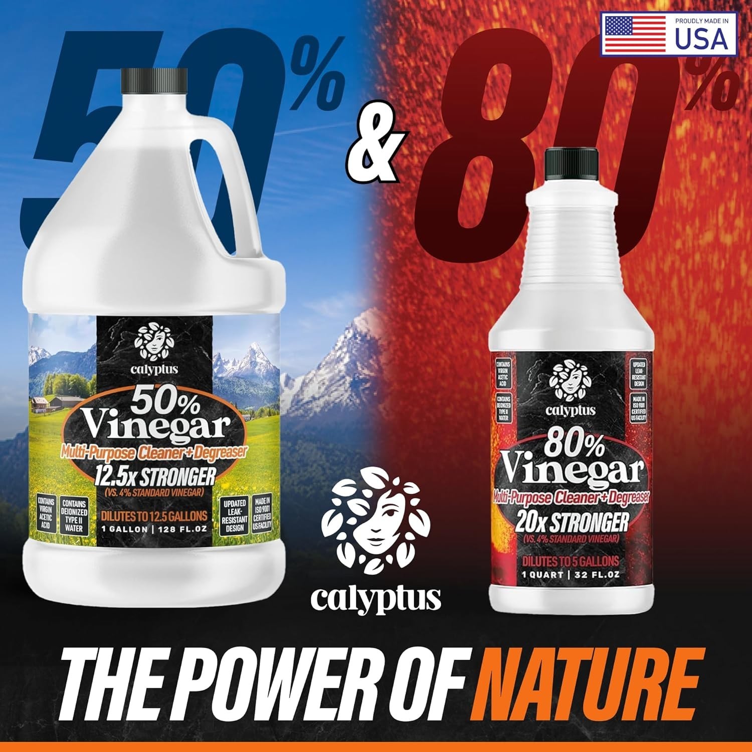 50% Pure Concentrated 12.5X Power Cleaning Solution