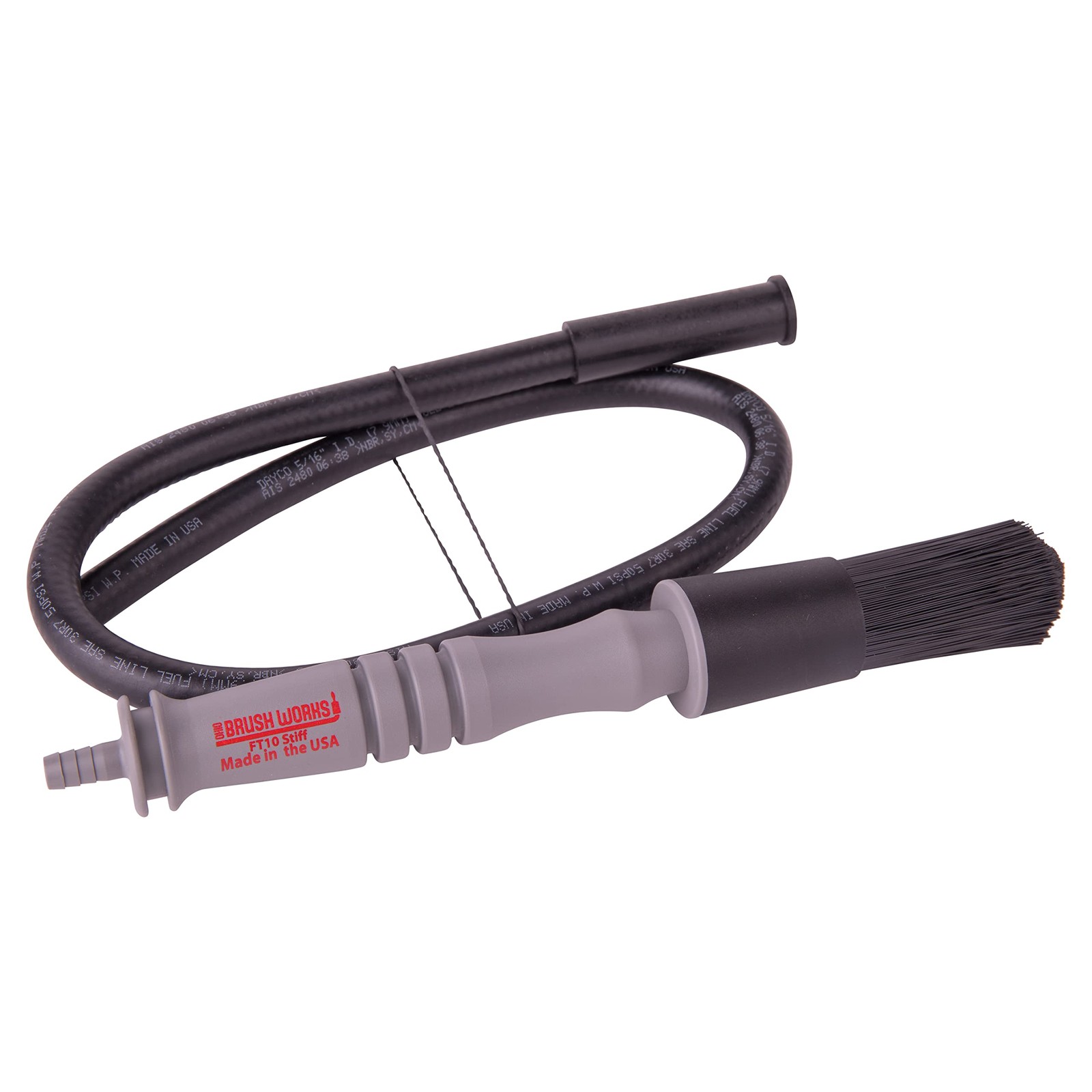 , Flow-Through Brush, Handmade in the USA, Easy Grip, Polyester Filament (Sti…