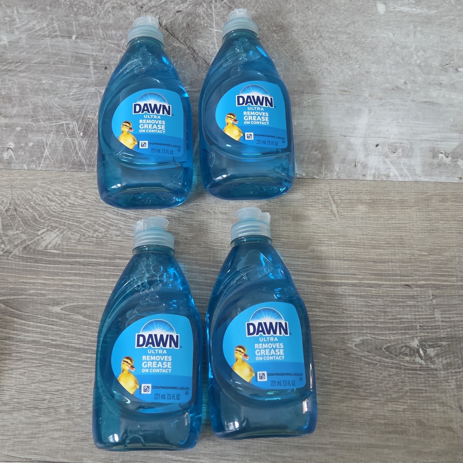 Dawn Original Scent Dishwashing Liquid Dish Soap Small 7.5 Oz Lot Of 4