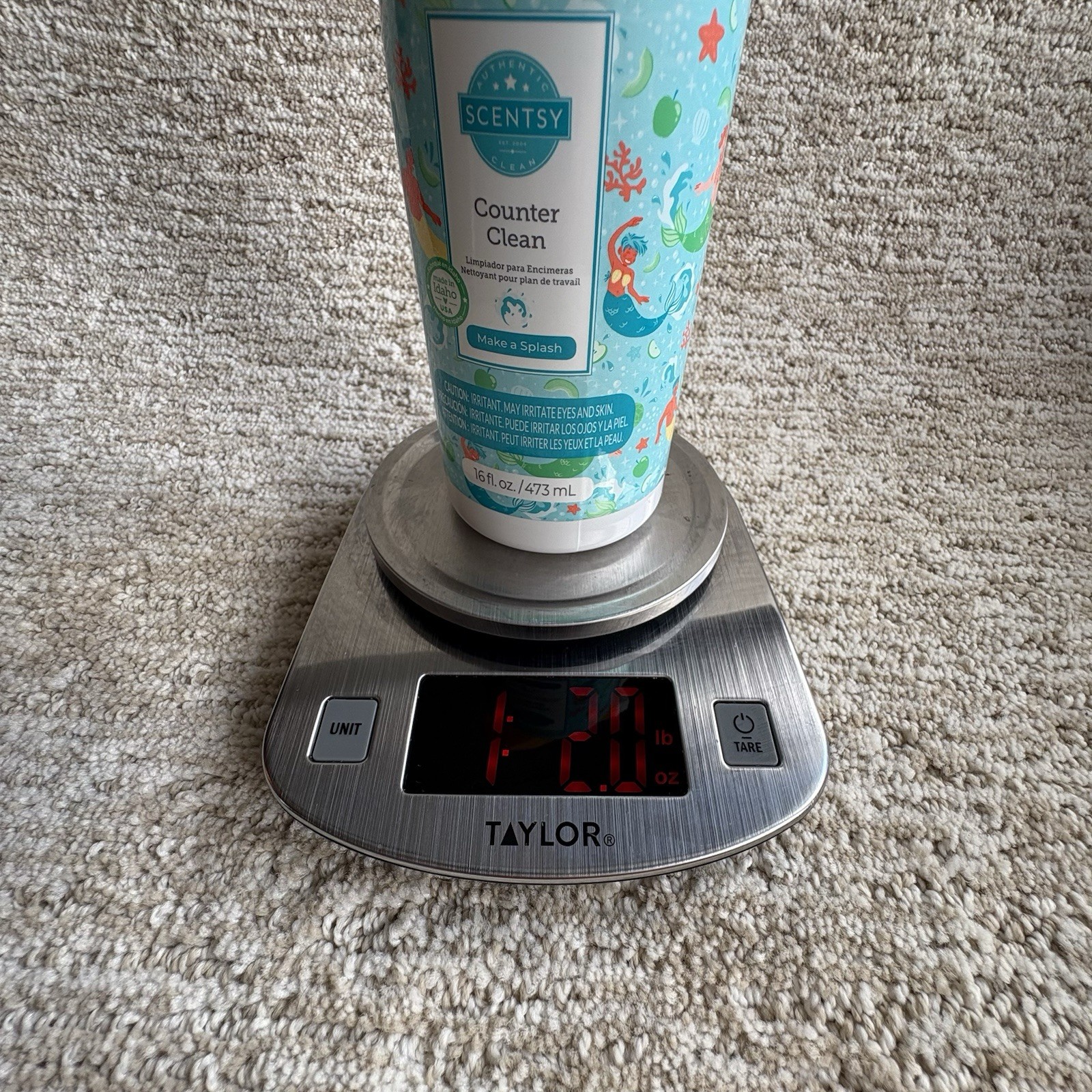Scentsy Counter Clean Make A Dream New W/ Spray