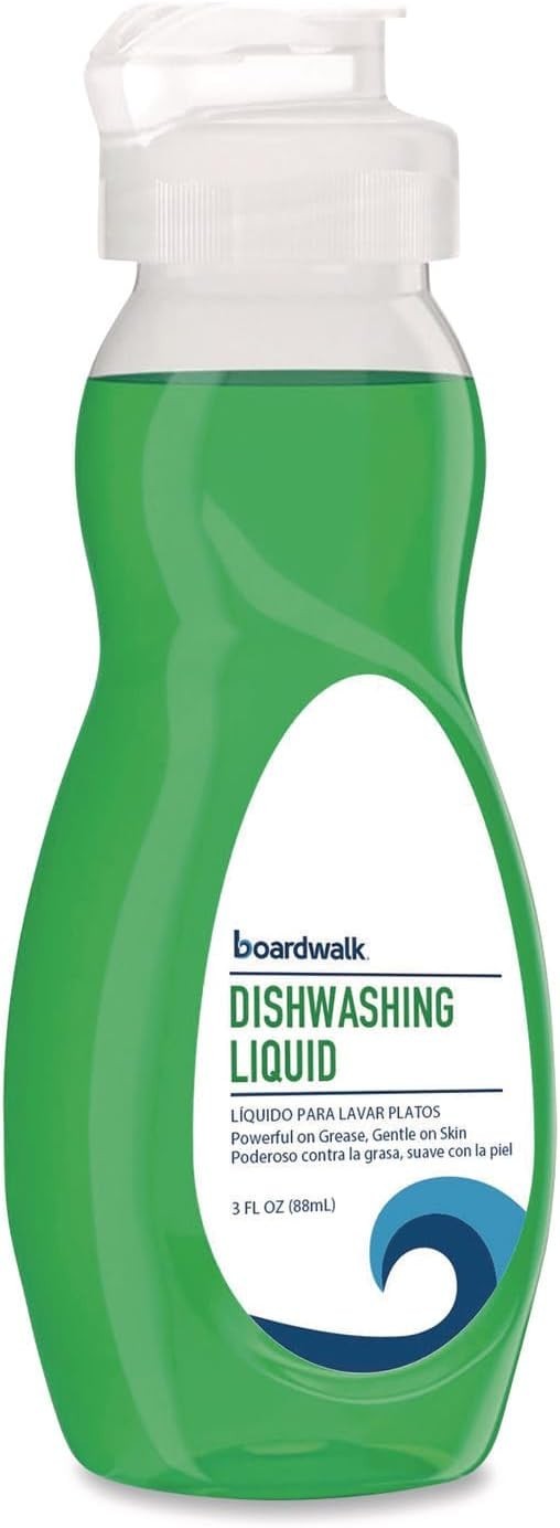 Dishwashing Liquid, Travel Dish Soap, Fresh Scent, 3 fl Ounce Bottle, Case of…