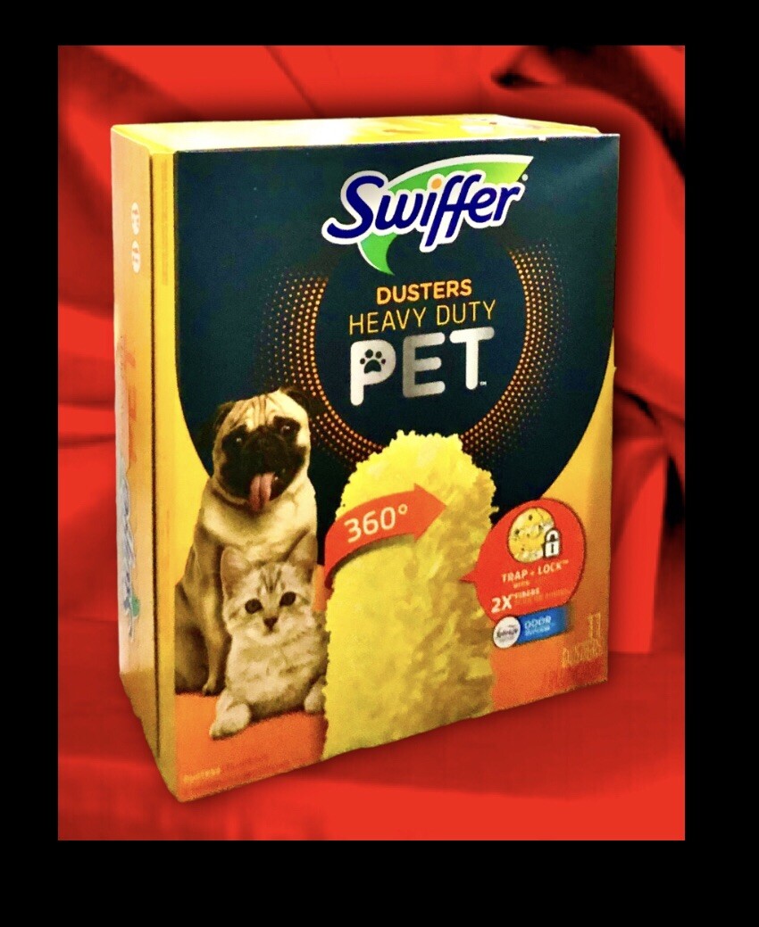 11ct Swiffer 360° Dusters Heavy Duty Pet Dusters Refills w Febreze Odor Defense