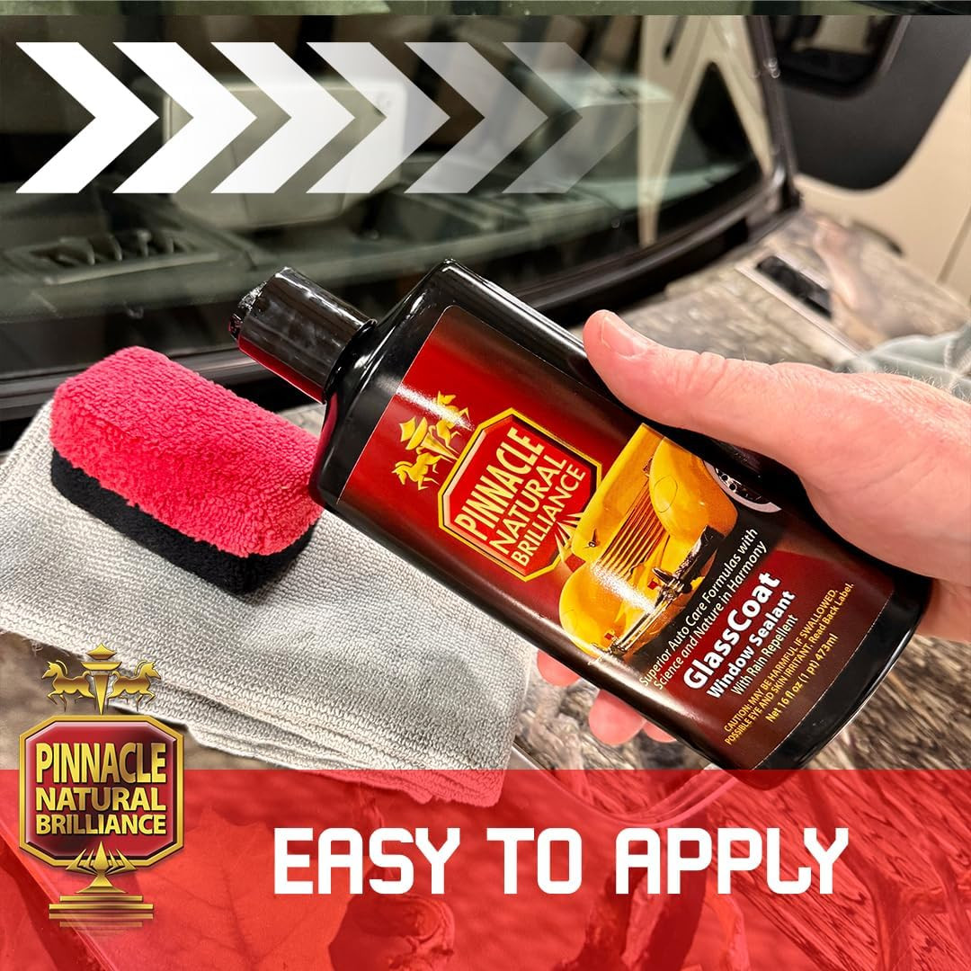 SONAX Pinnacle Glass Cleaner Combo | Complete Glass Cleaning Kit for Vehicles &