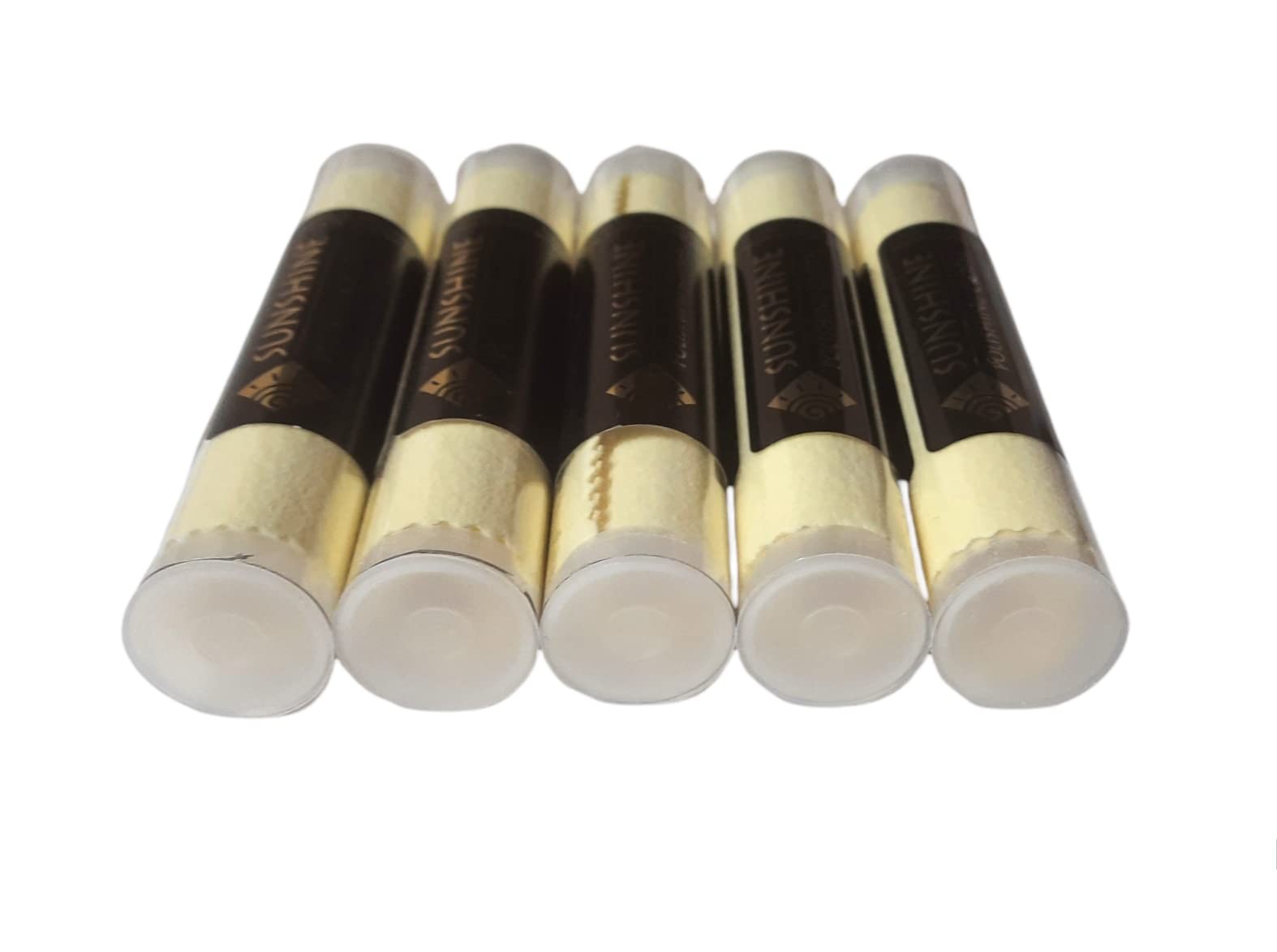 Sunshine 5 Polishing Cloths Jewelry Cleaner Tube Silver Brass Gold Copper,