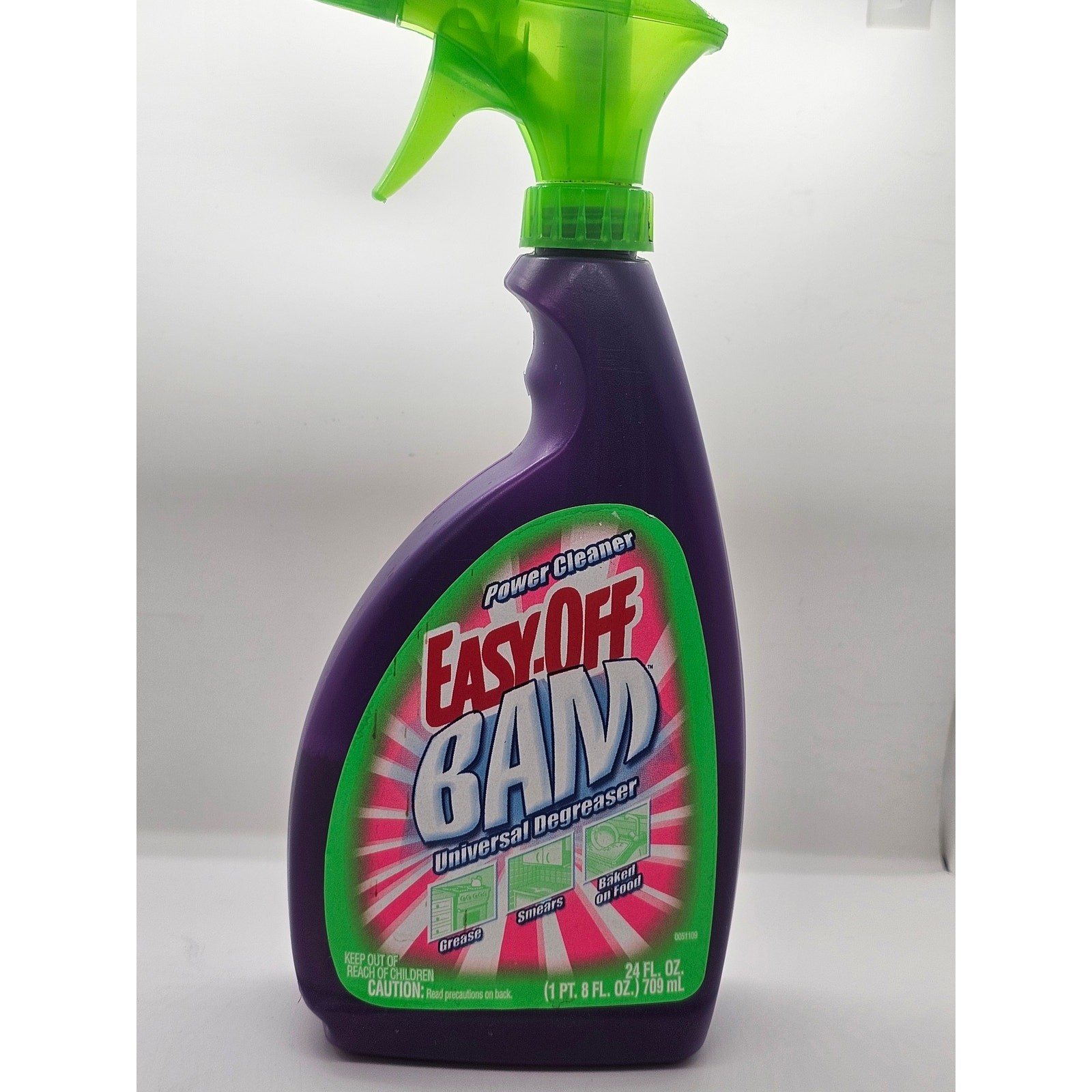 USED Easy off Bam Universal Degreaser Power Cleaner 24oz Discontinued