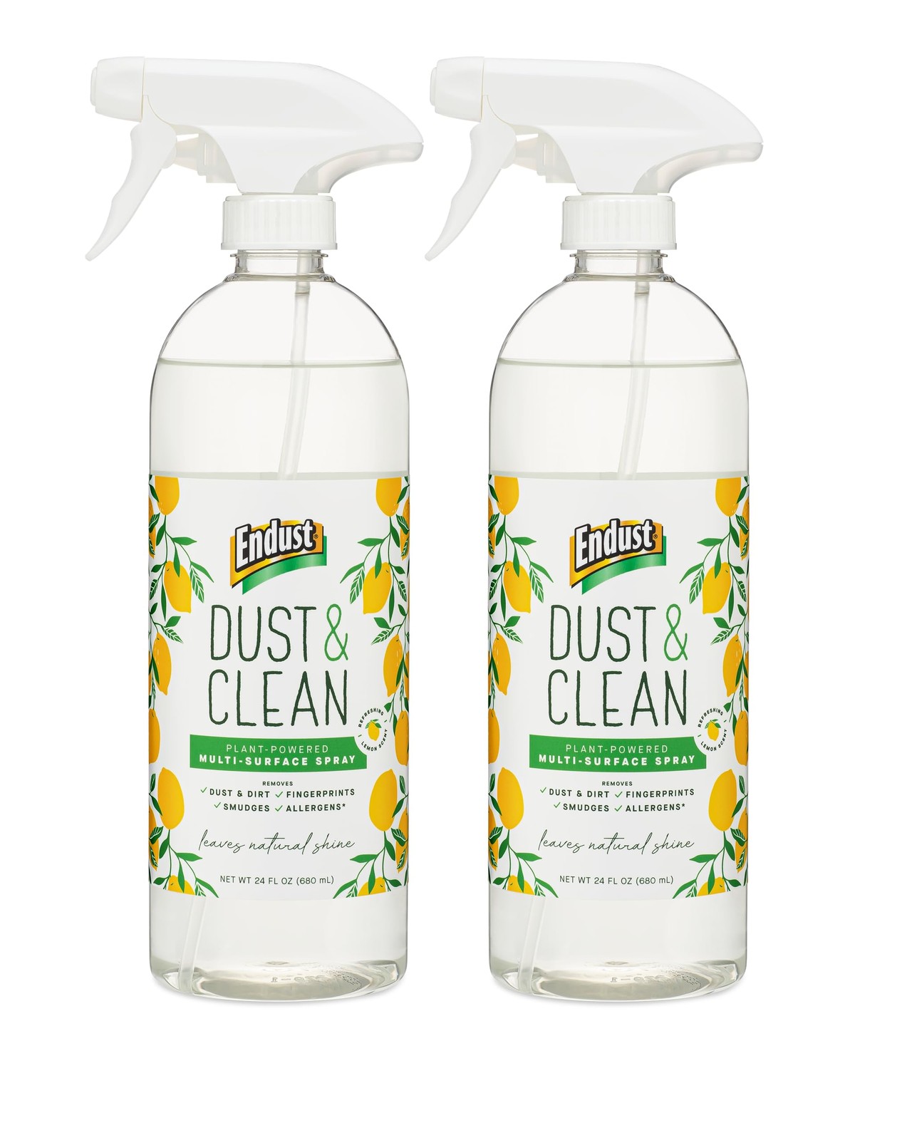 Plant-based Multi-surface Cleaning Spray, 24 Fl Oz, Pack of 2