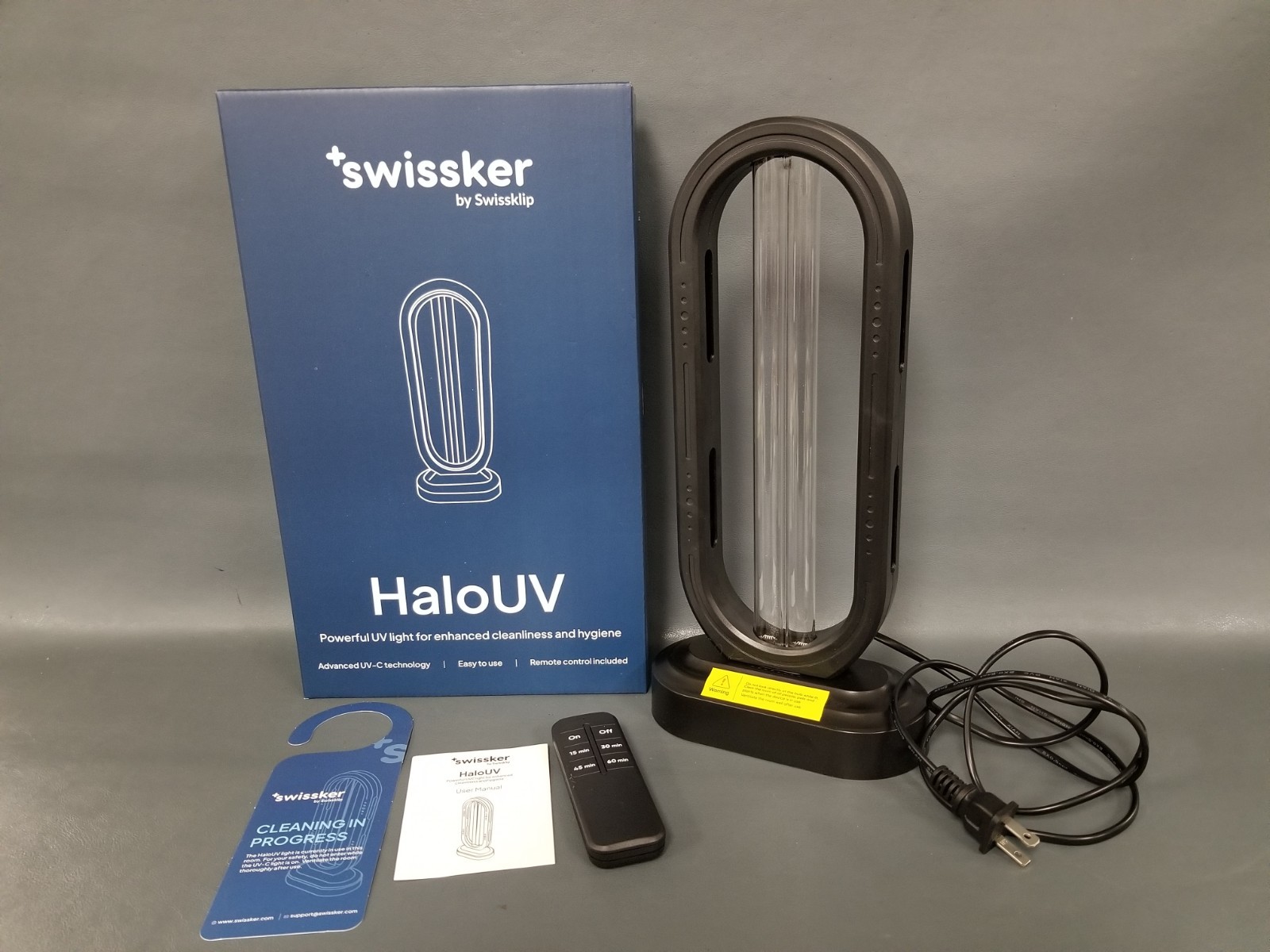 Swissker By Swisskup Hard UV Light For Enhanced Cleaning + Hygiene NEW/OPEN BOX