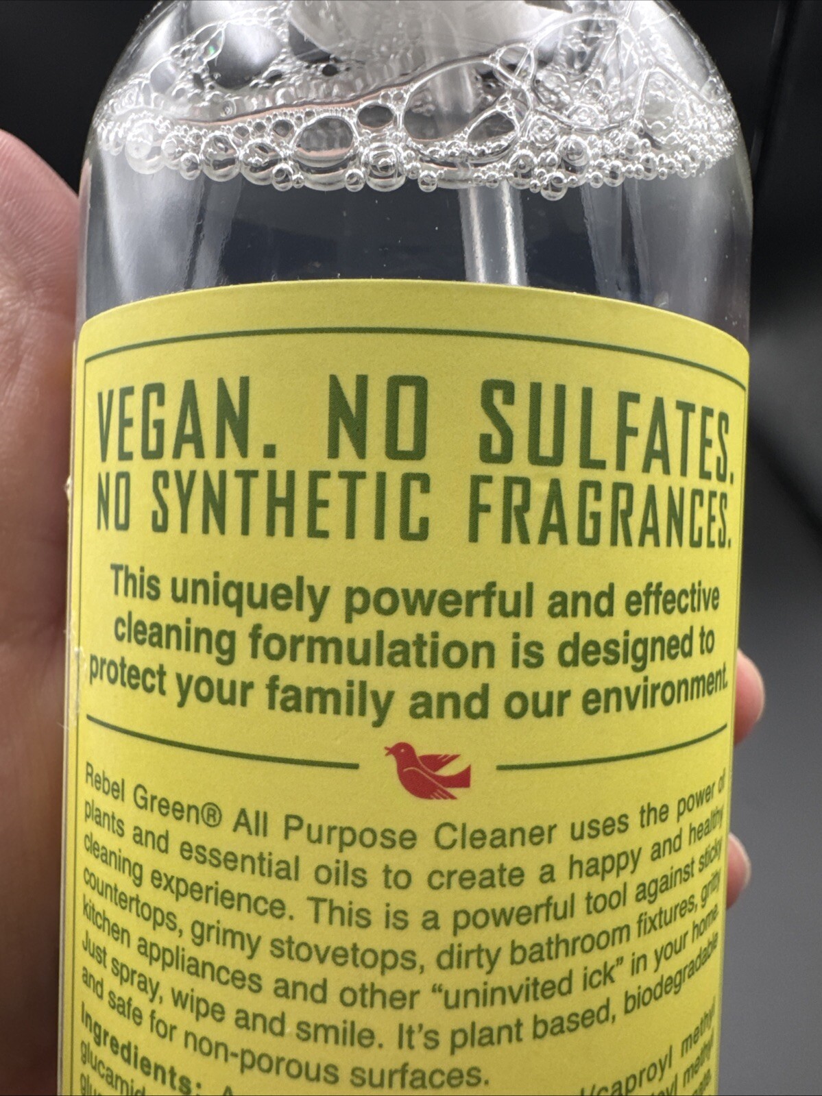 NEW All Purpose Spray Peppermint & Lemon 16oz Plant Based Planet Friendly Vegan