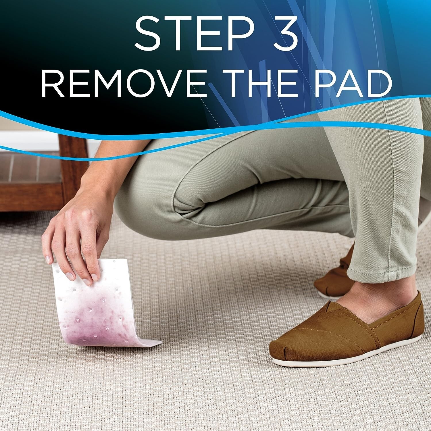 Bissell Stomp ‘N Go Pet Stain Lifting Pads +Oxy 1 pad per pack (5 pack lot)