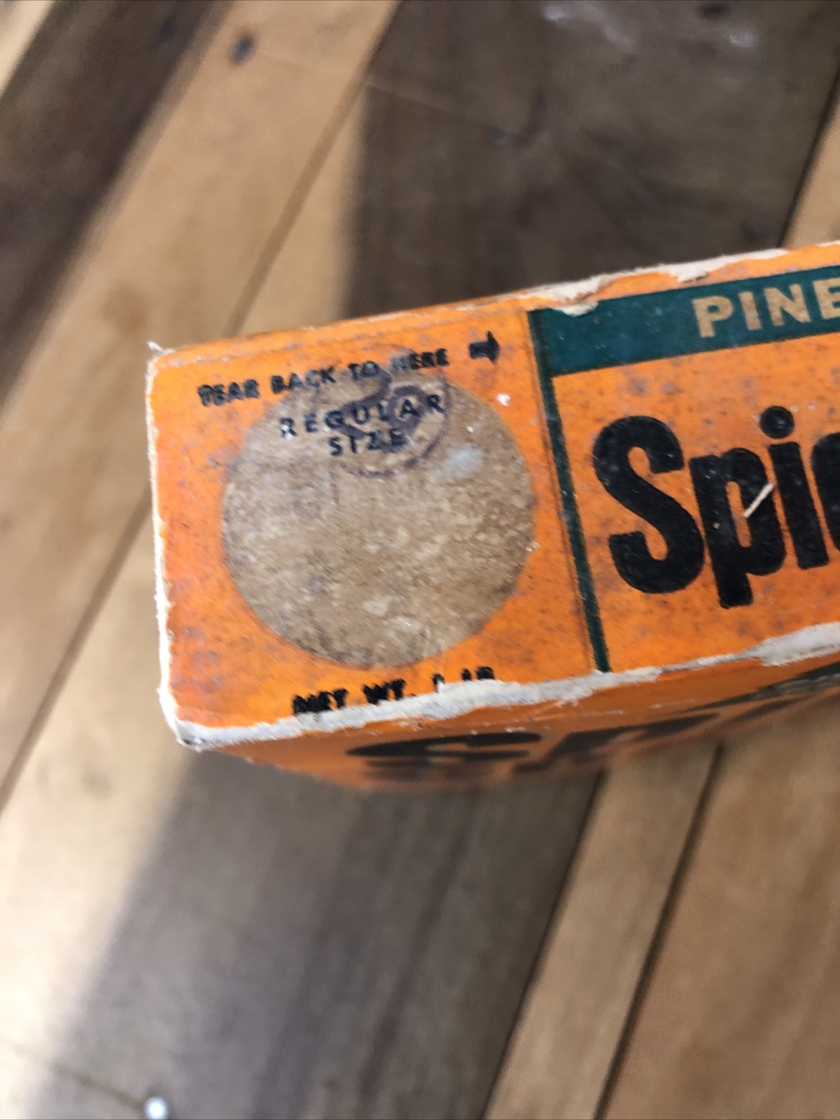 Vintage 50s Sealed SPIC and SPAN Box Soap Powder Cleaner Movie Prop Display