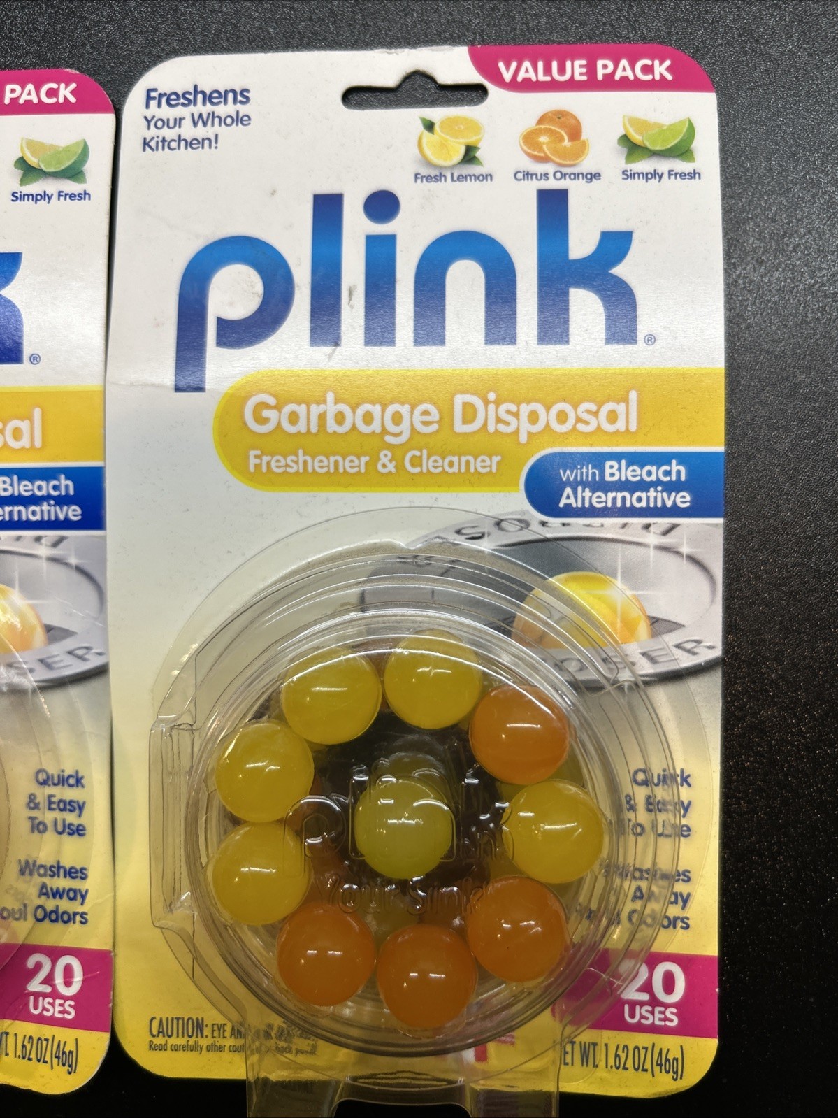 Plink Garbage Disposal Freshener and Cleaner Sink Odor Eliminator 40 Count
