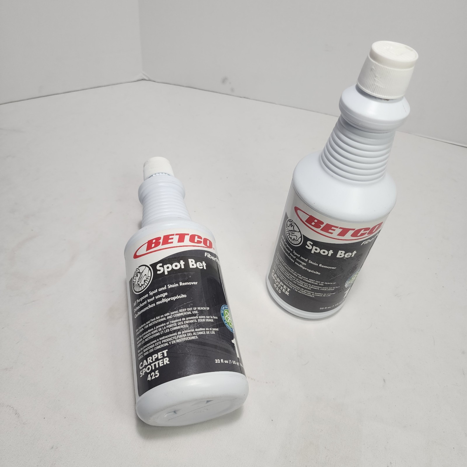 Lot Of 2x BETCO Spot Bet All Purpose Spot & Stain Remover Quarts (32 Oz) – NEW