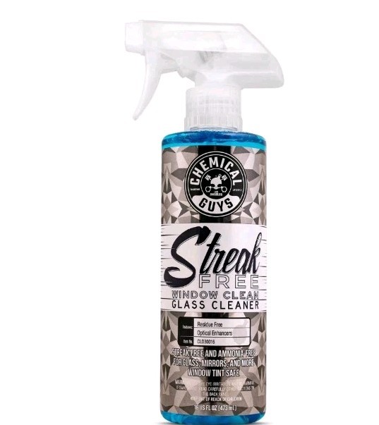 2X Chemical Guys CLD30016 Streak Free Glass Window Cleaner New Sealed -Free Ship