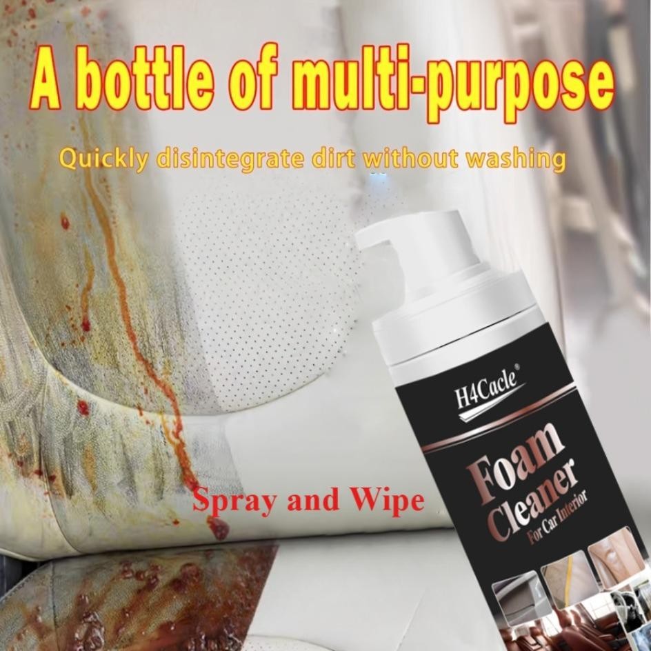Multifunctional Foam Cleaner Car Interior Stain Removal and Cleaning Leather Sea