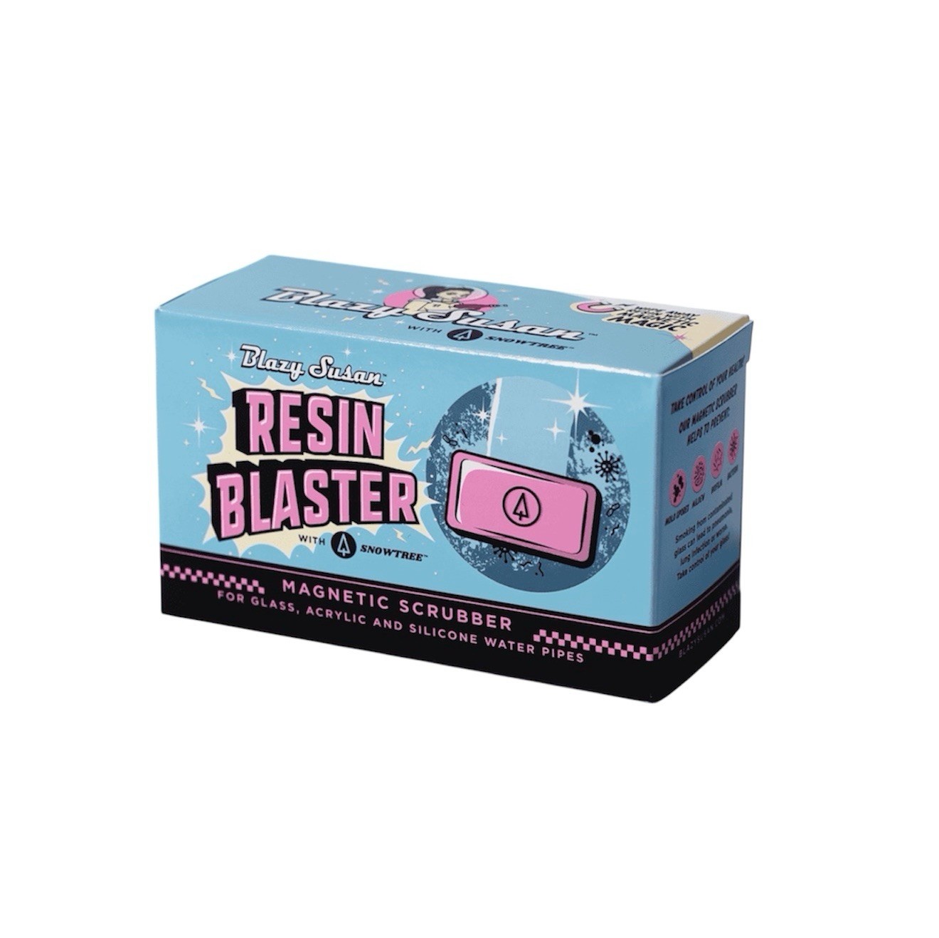 Blazy Susan Magnetic Resin Blaster Scrubber